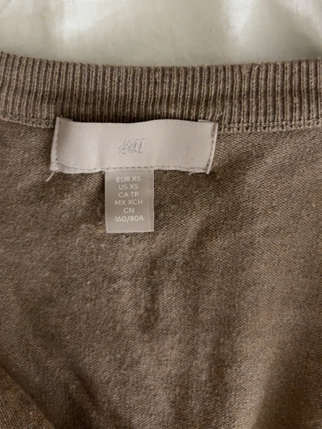 Beige kofta från H&M - 1
