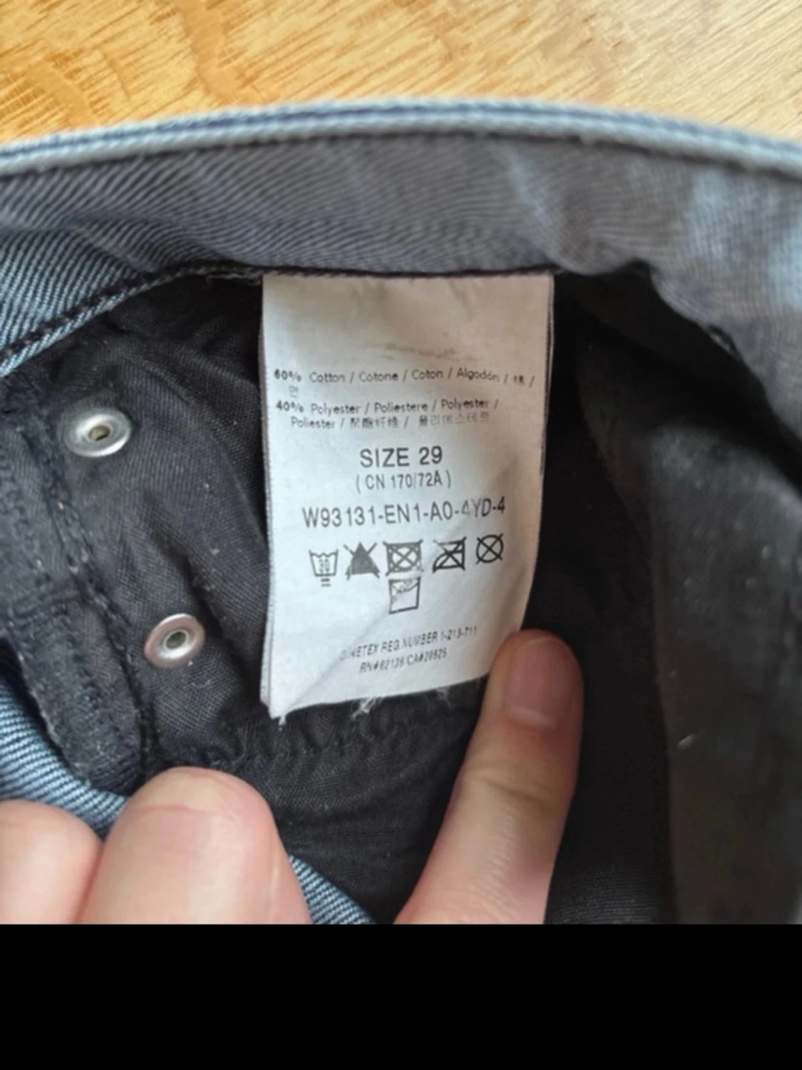 Lågmidjade bootcut jeans - 4