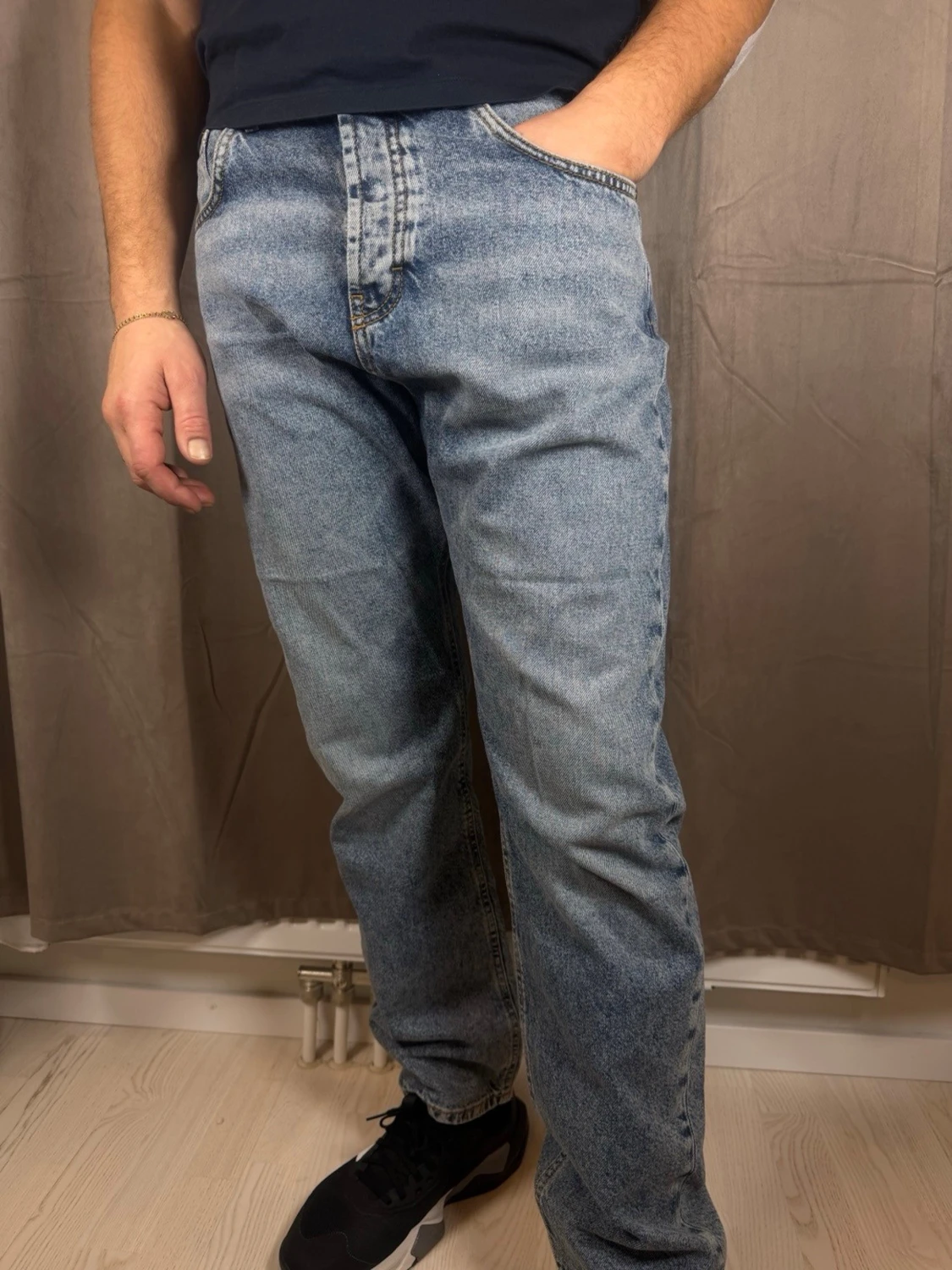 Levi's 501 ljusblå jeans straight fit - 1