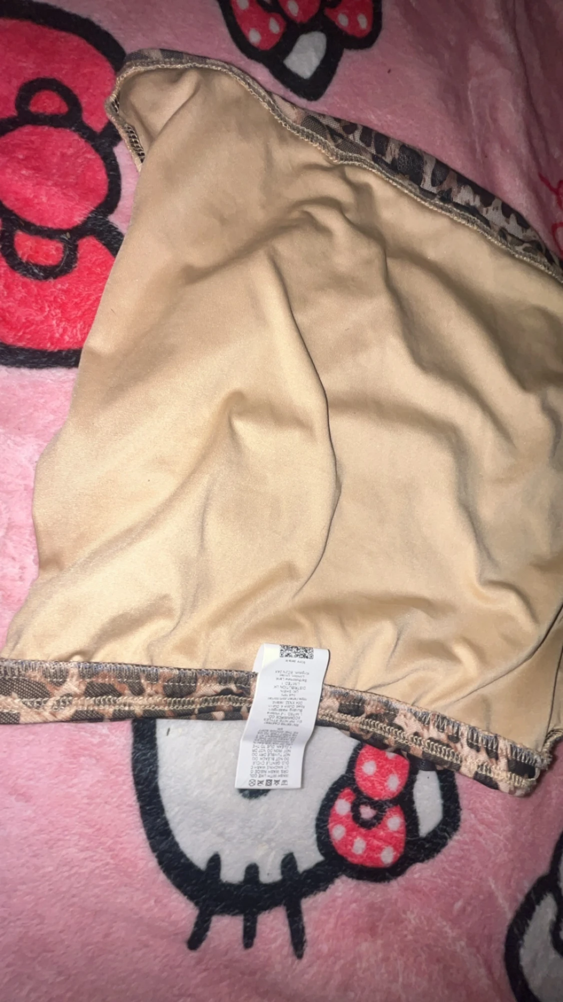 leopard mönstrad kjol - 4