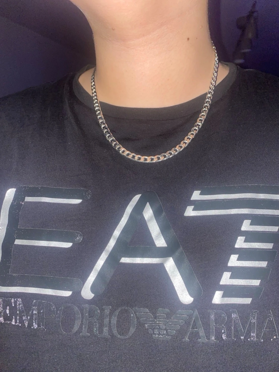 Silverfärgad tvinnad kedjeväst - 4