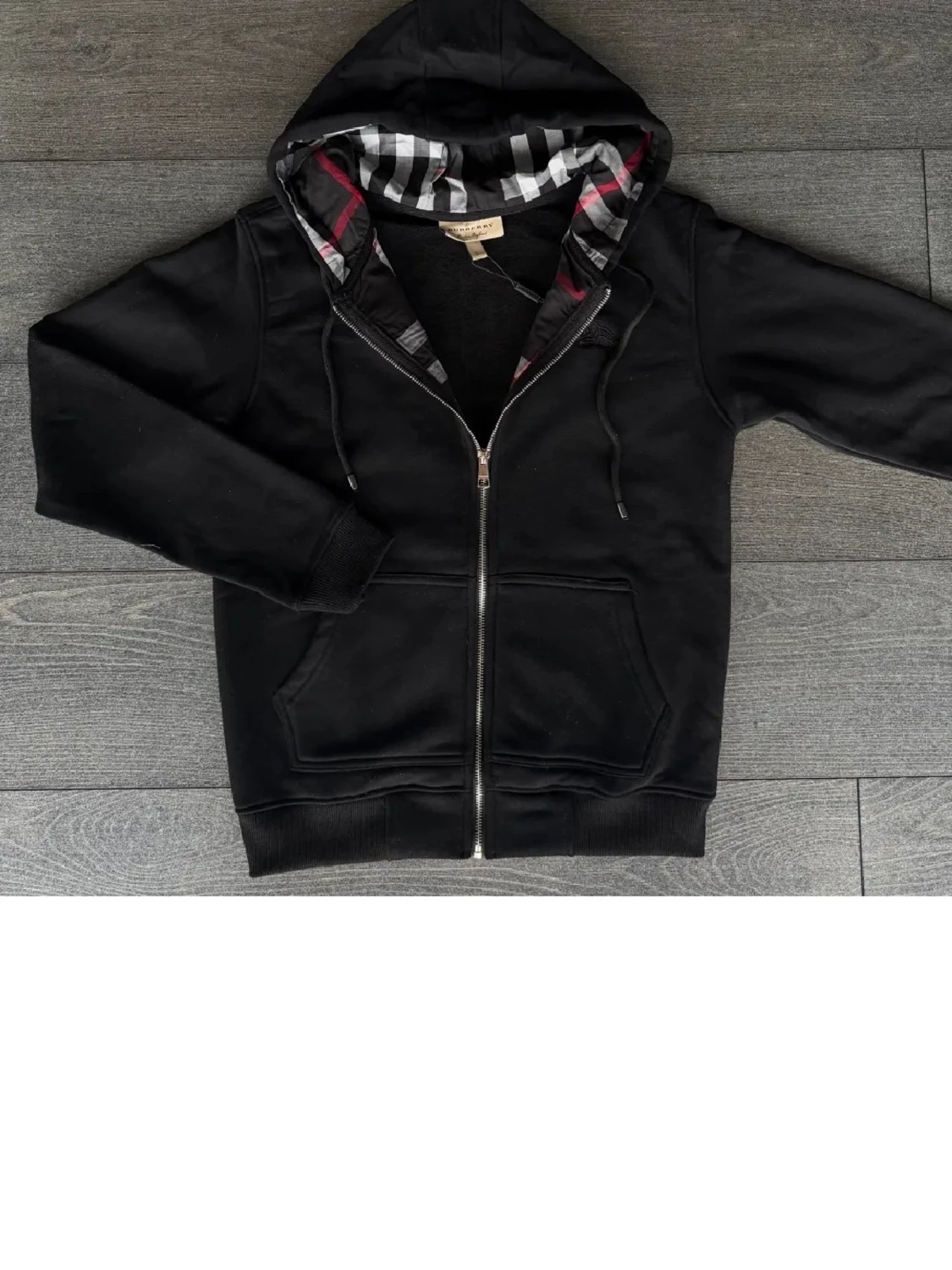 Burberry svart hoodie