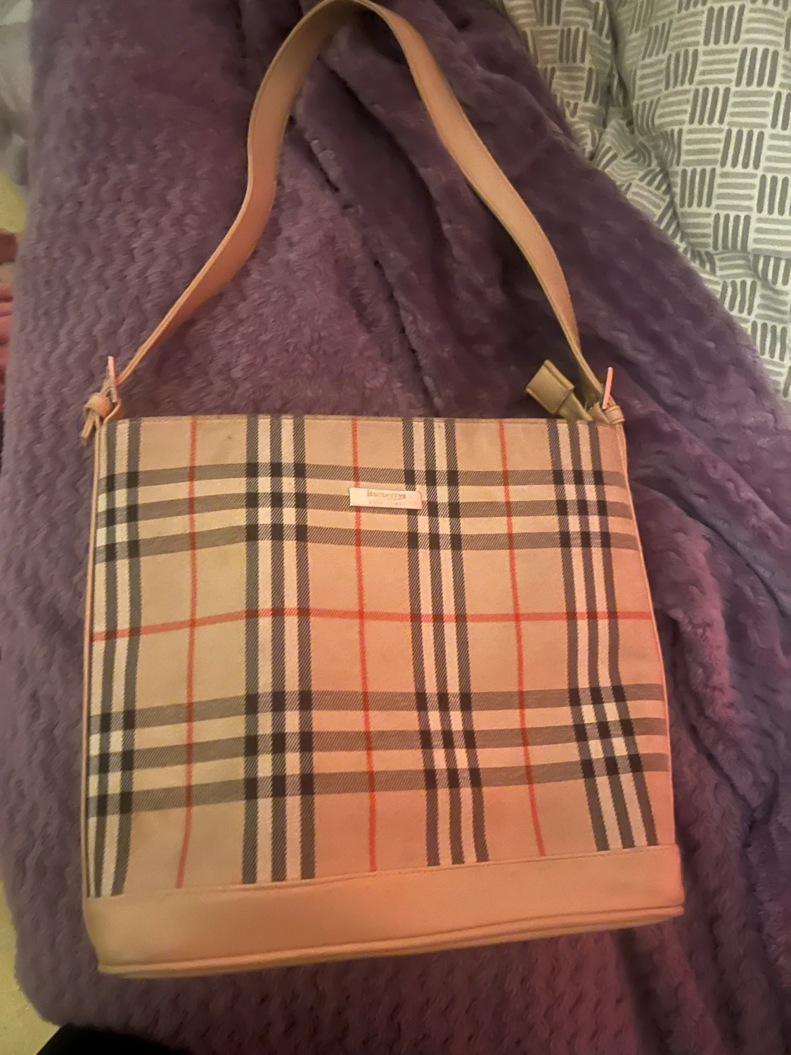 Vintage Burberry väska 