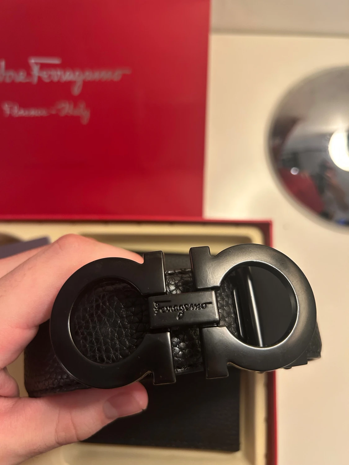 Salvatore Ferragamo bälte - 2