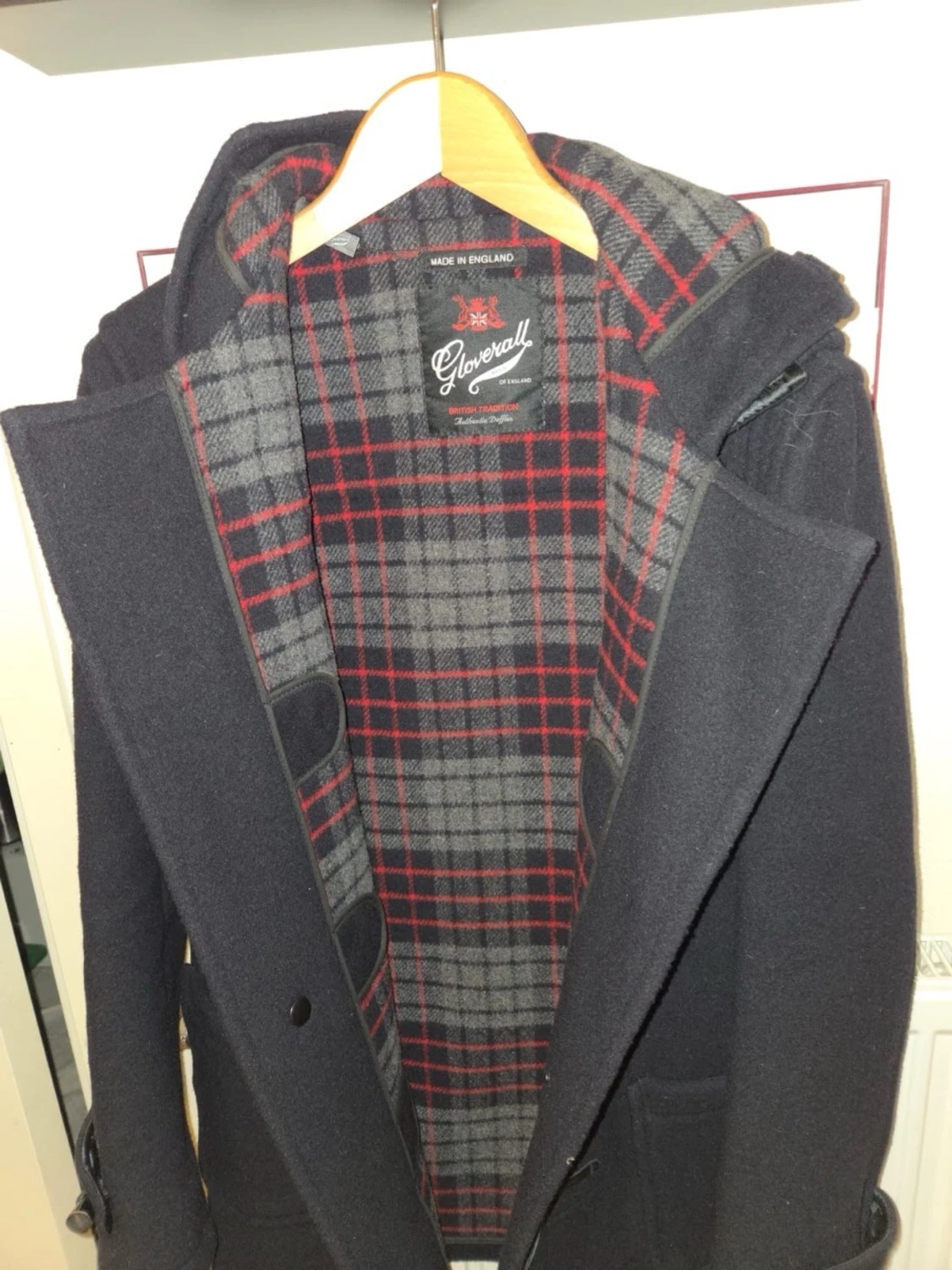 Svart duffel från Gloverall, stl 40 - 1