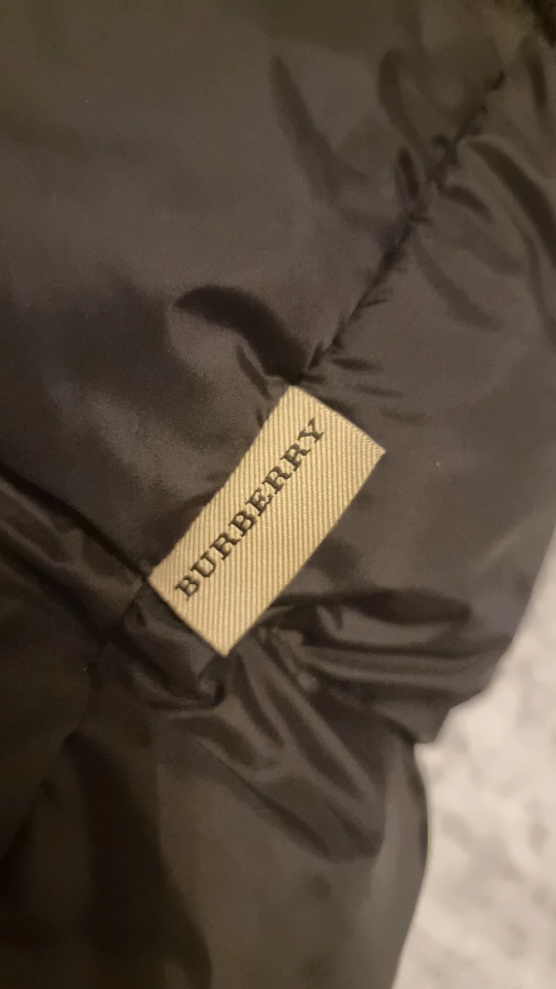 Svart jacka från Burberry XXL - 5