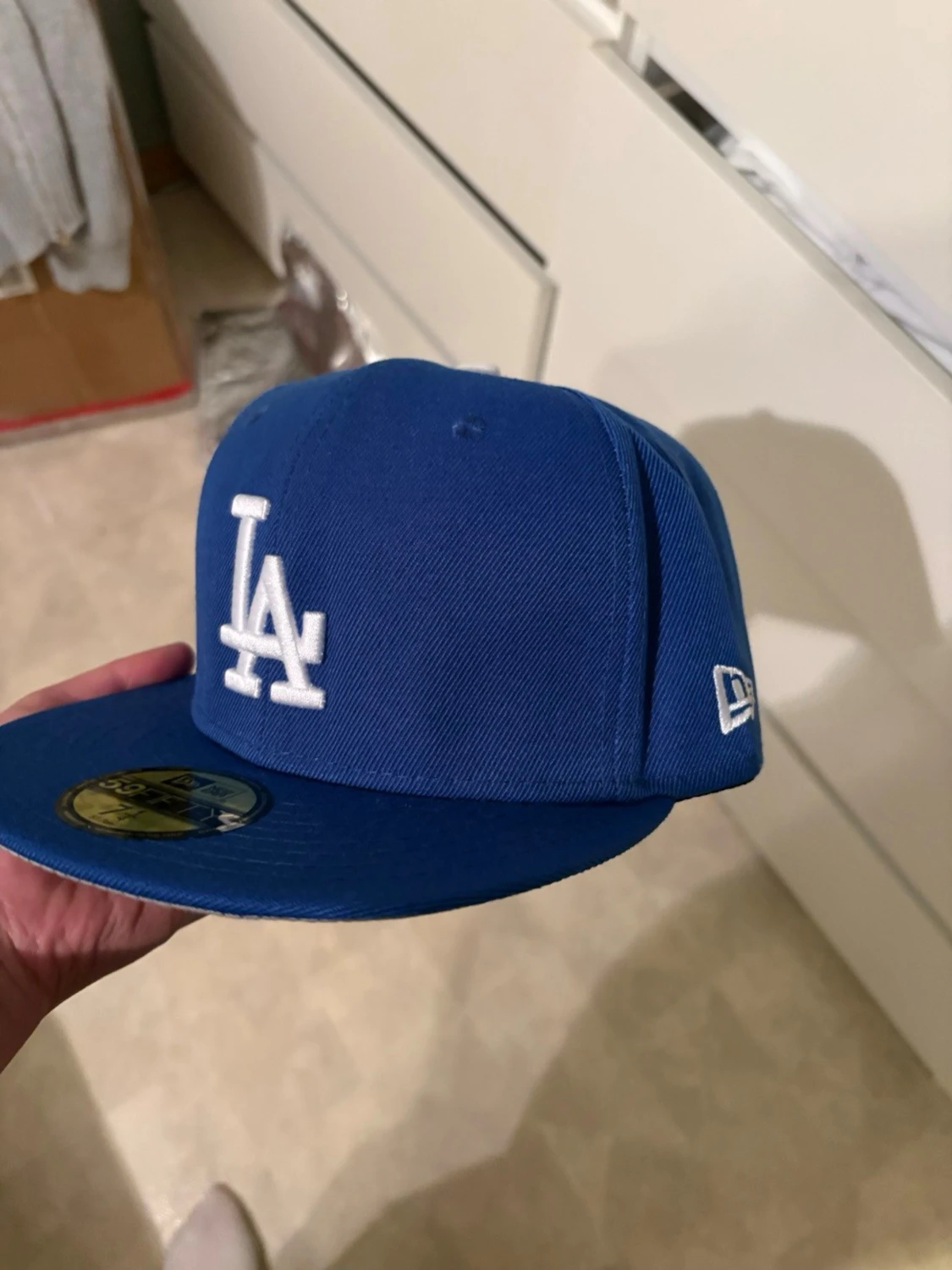 Blå LA 59FIFTY keps från New Era