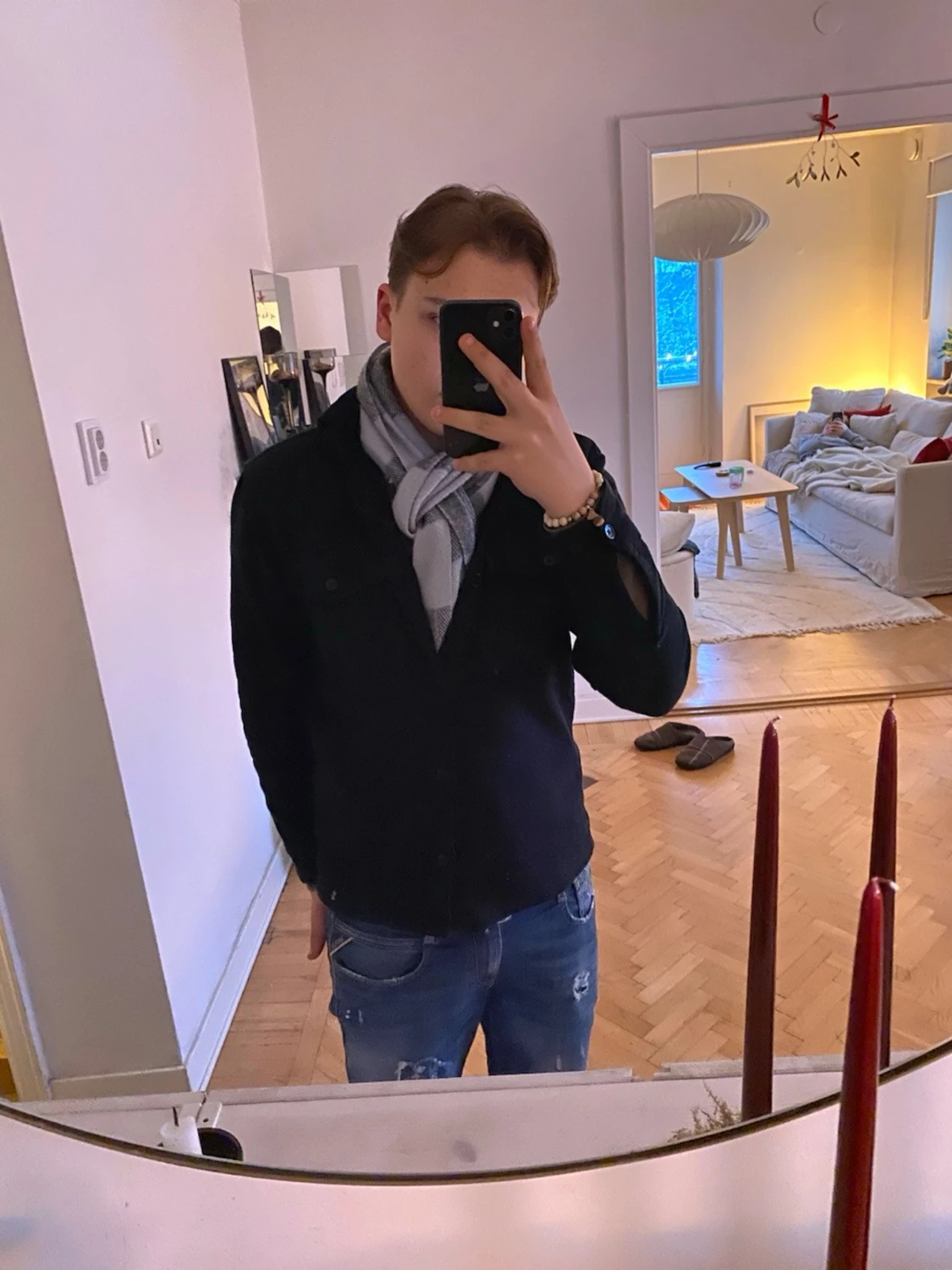 Svart overshirt från Jack n Jones  - 2