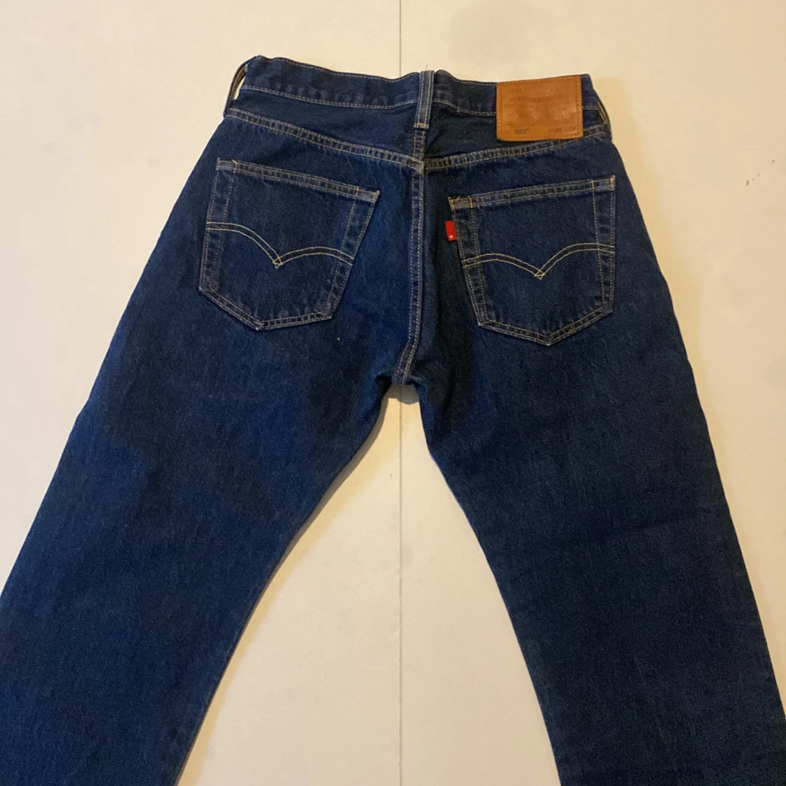 Levi's 501 mörkblå jeans straight fit - 3