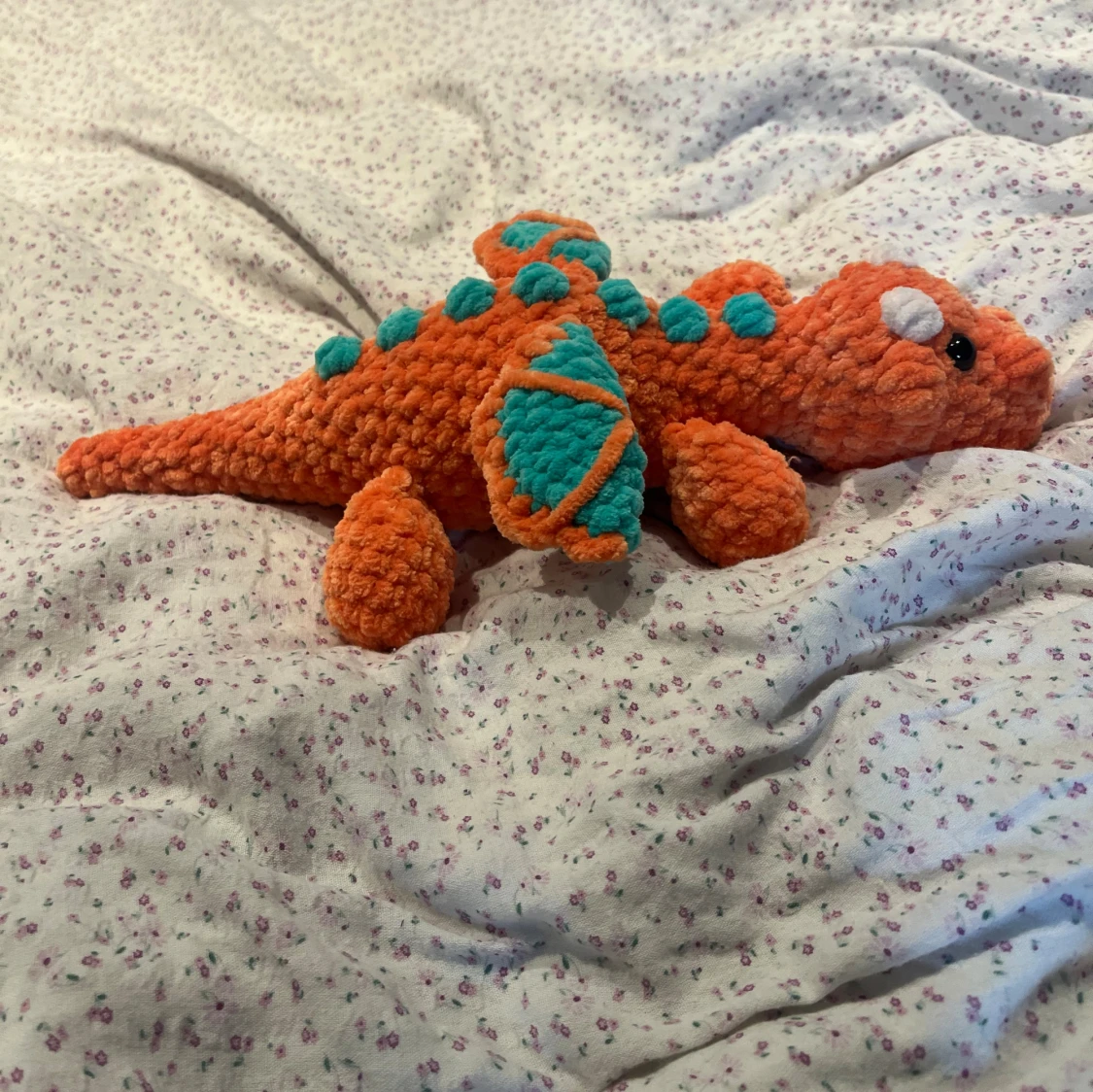 Virkad orange drake  - 2