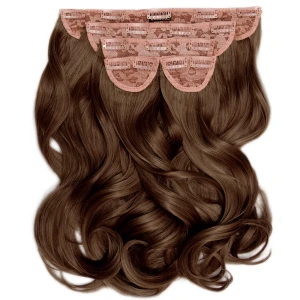 Lullabellz blow dry hårförlängning - Säljer en clip-in hårförlängning från Lullabellz i färgen Chestnut. Längd 16 inch (40 cm) och du får totalt 5 delar i paketet. Perfekt för dig som vill ha längre och fylligare hår på nolltid. Endast testad!