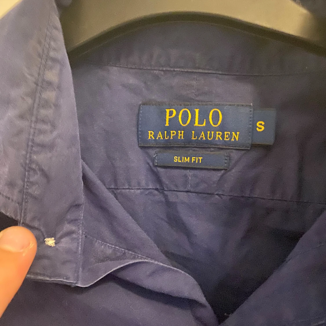 Blå slim fit skjorta från Polo Ralph Lauren - 1