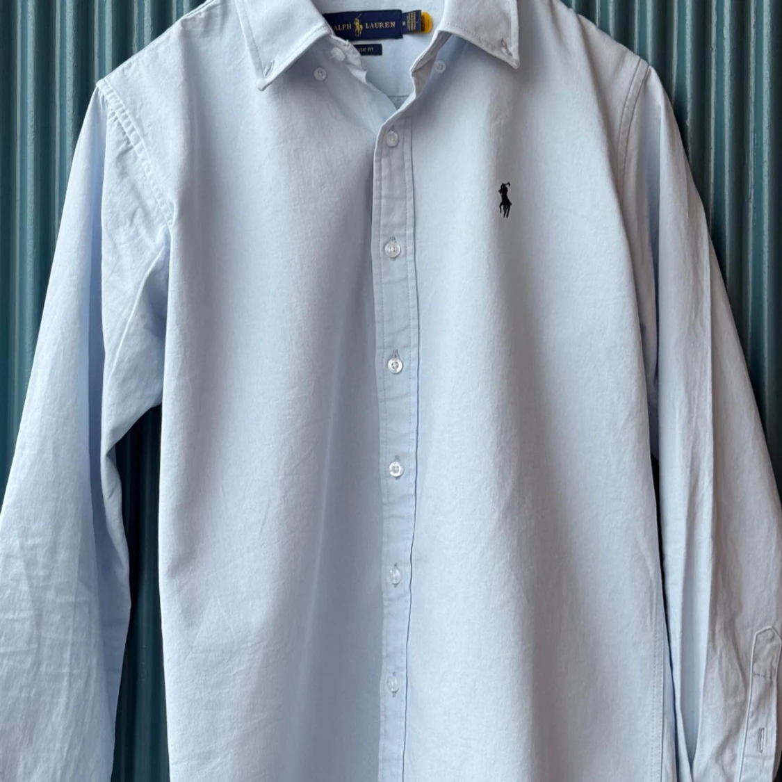 Ljusblå Ralph Lauren skjorta - 1