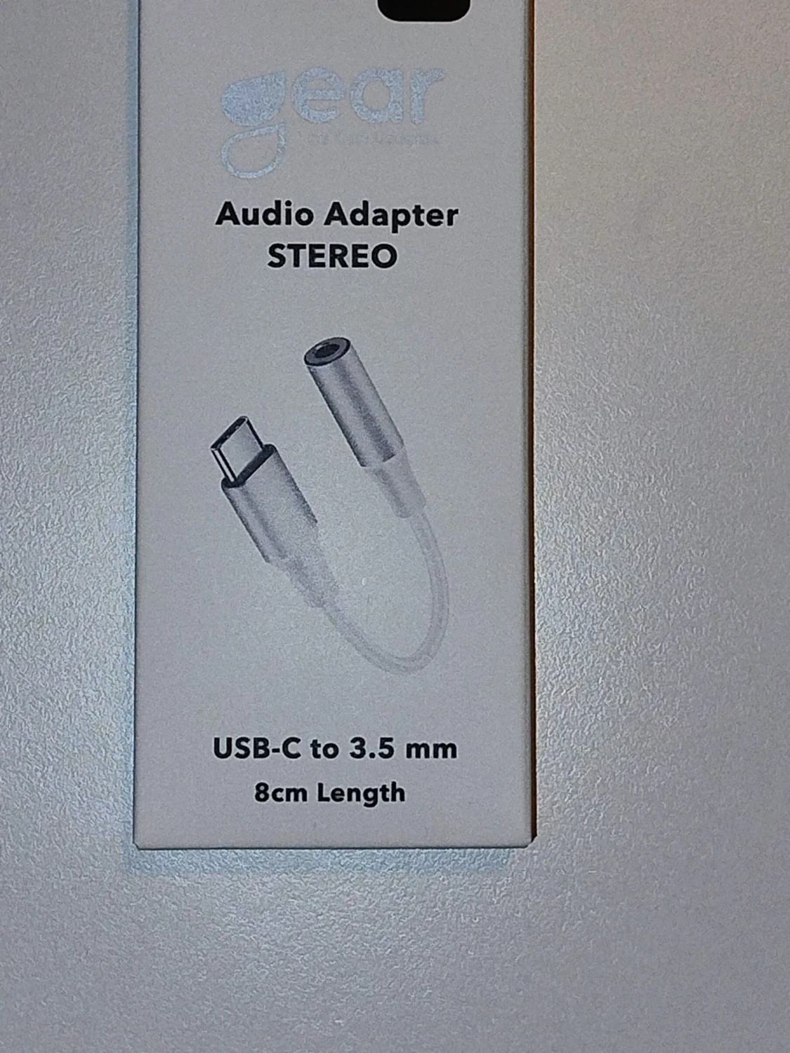 Helt ny Gear Audio Adapter USB-C to 3.5mm Stereo