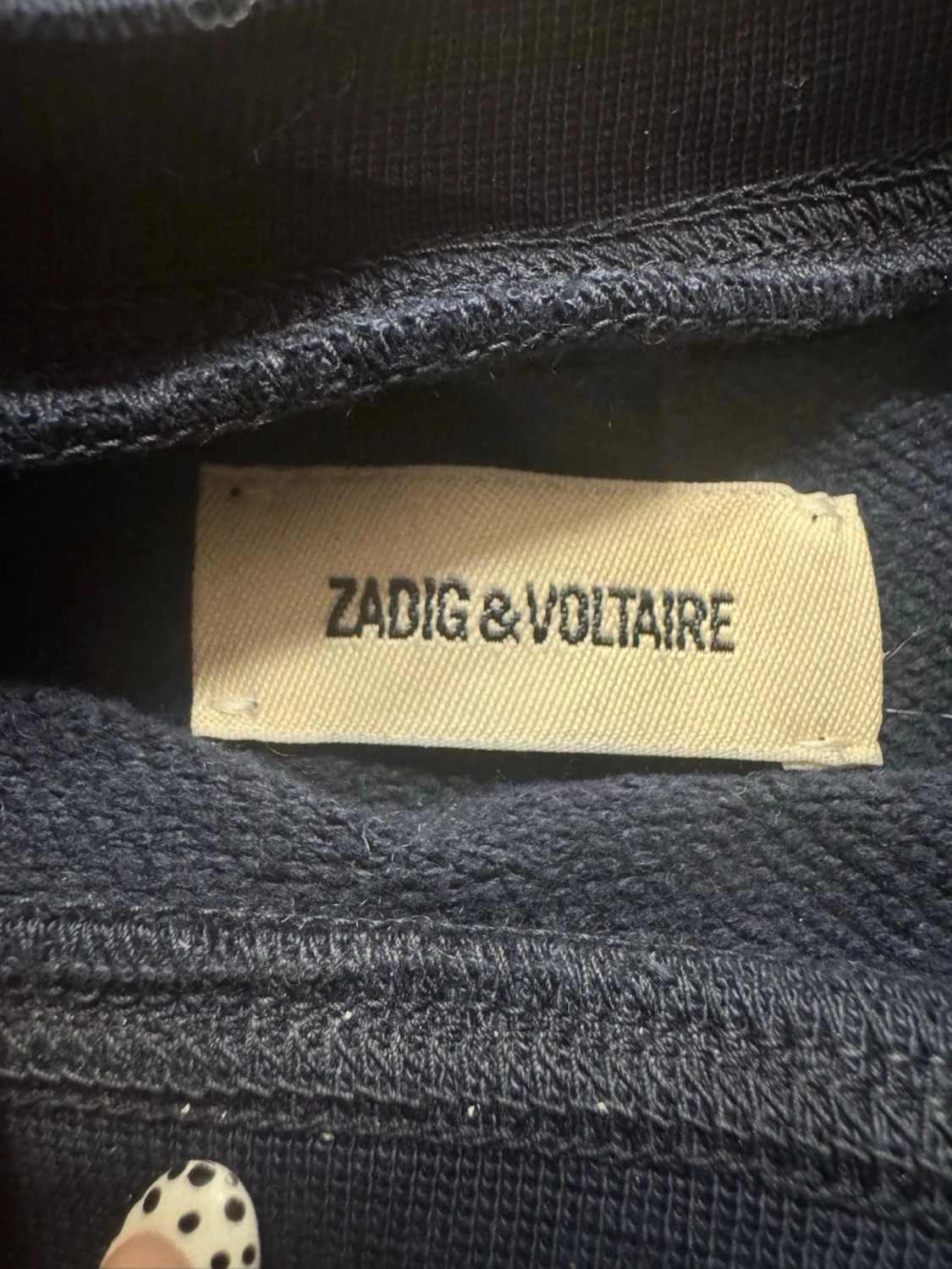 Svart sweatshirt från Zadig & Voltaire - 2