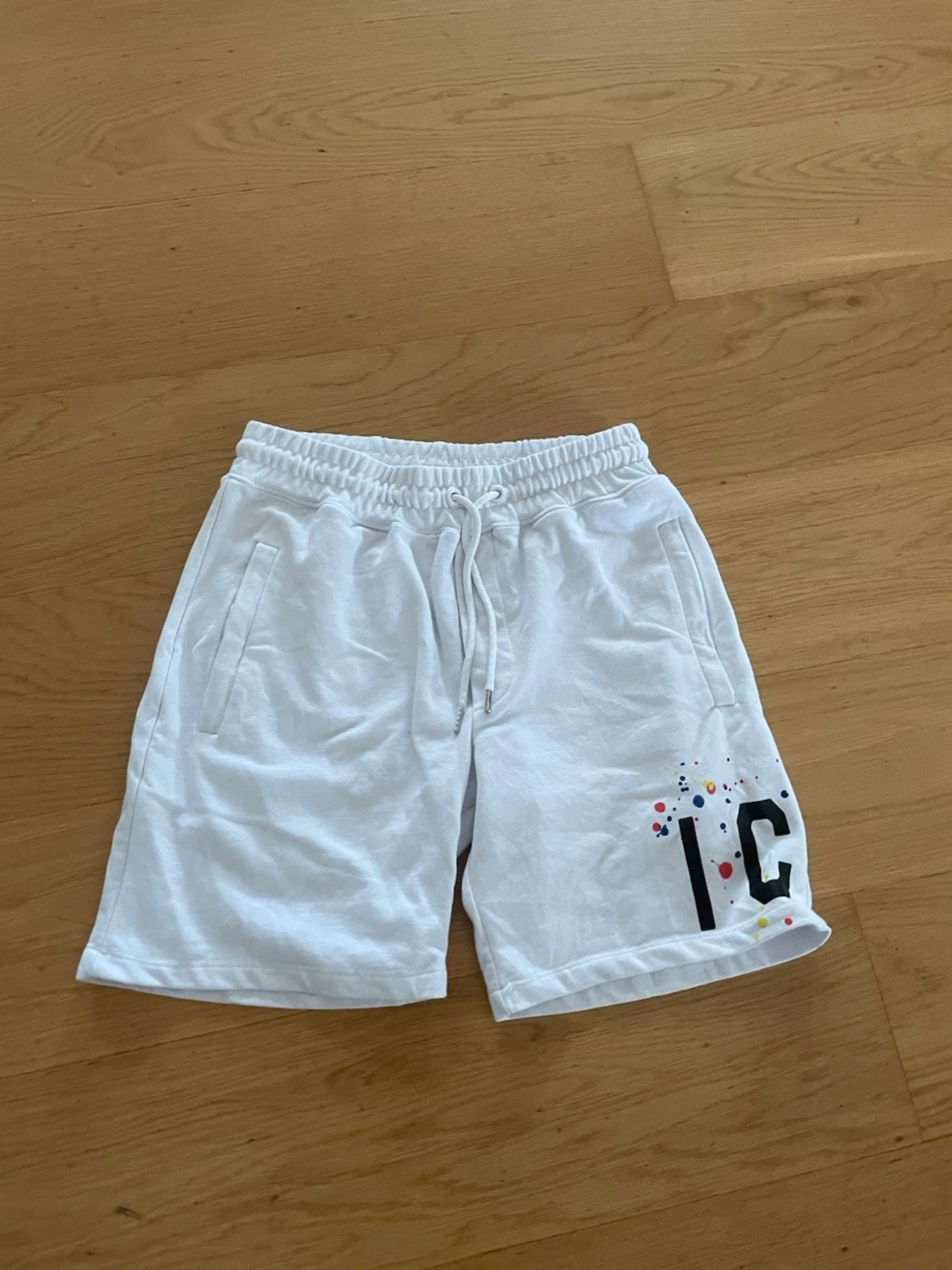 Vit Dsquared2 t-shirt och shorts set - 3