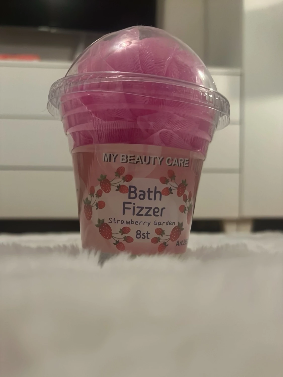 My Beauty Care Bath Fizzer Strawberry - 1