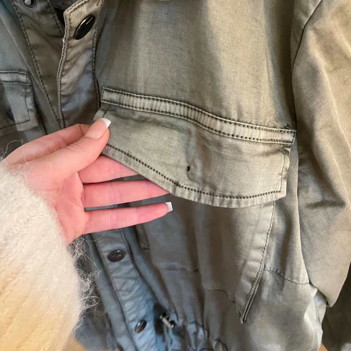 Grön parkajacka från Culture - 2