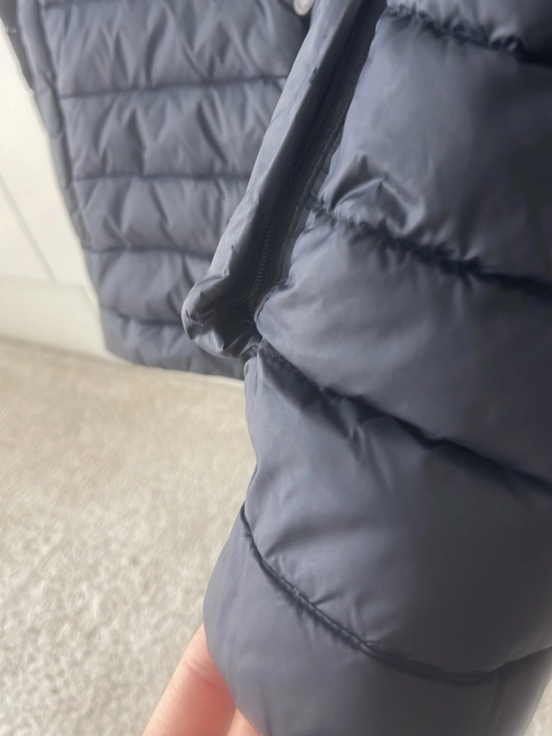 Mörkblå vår/höst jacka från Morris - 3