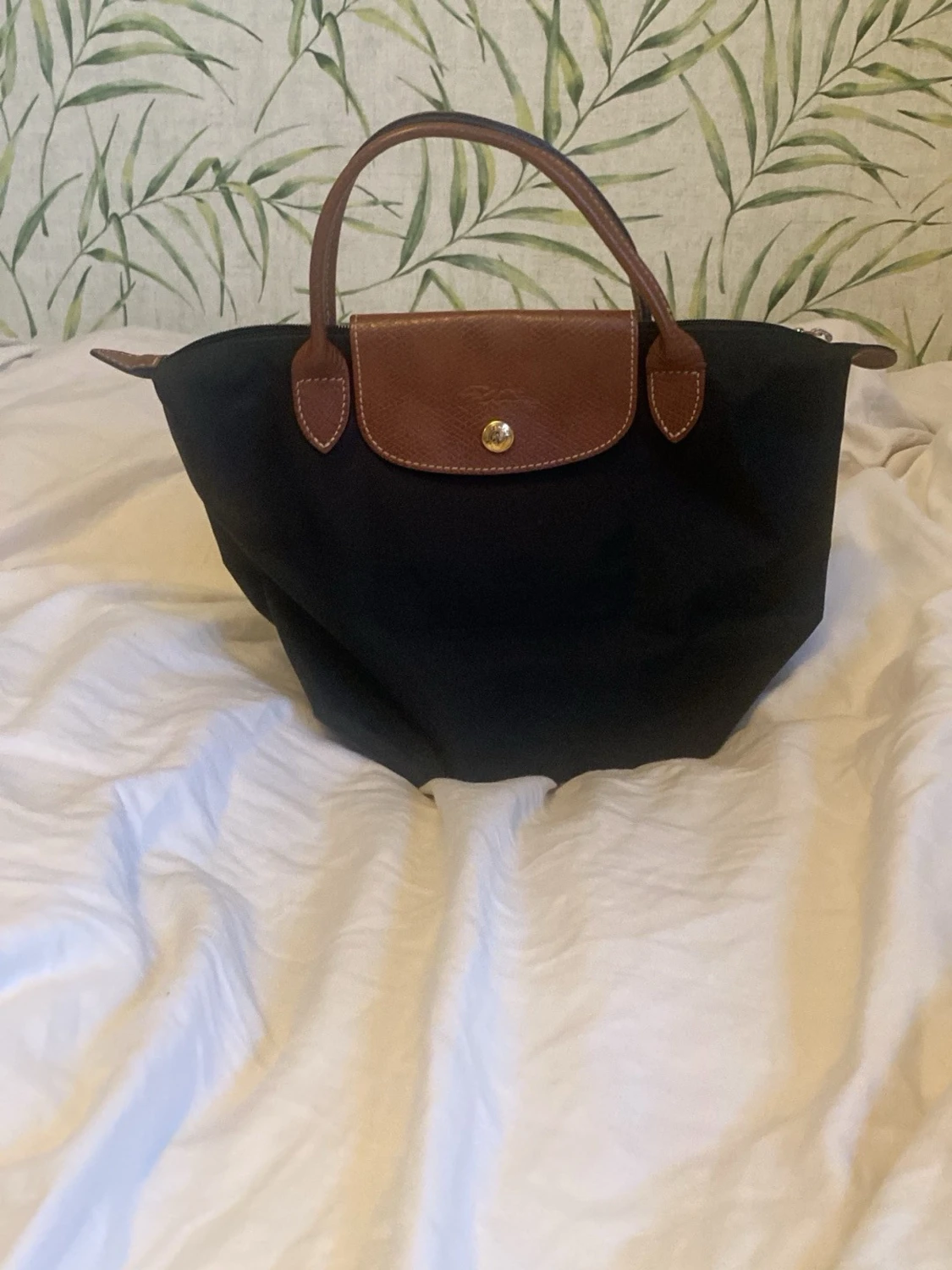 Svart Longchamp Le Pliage
