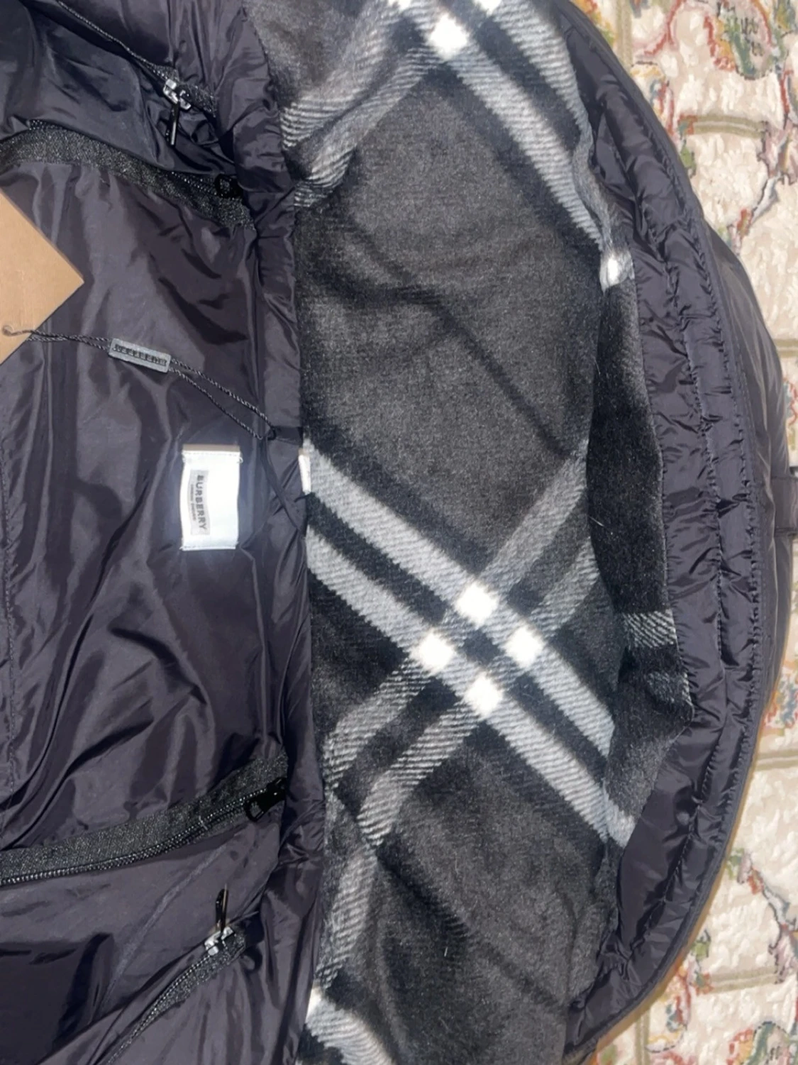 Svart bb pufferjacka - 6
