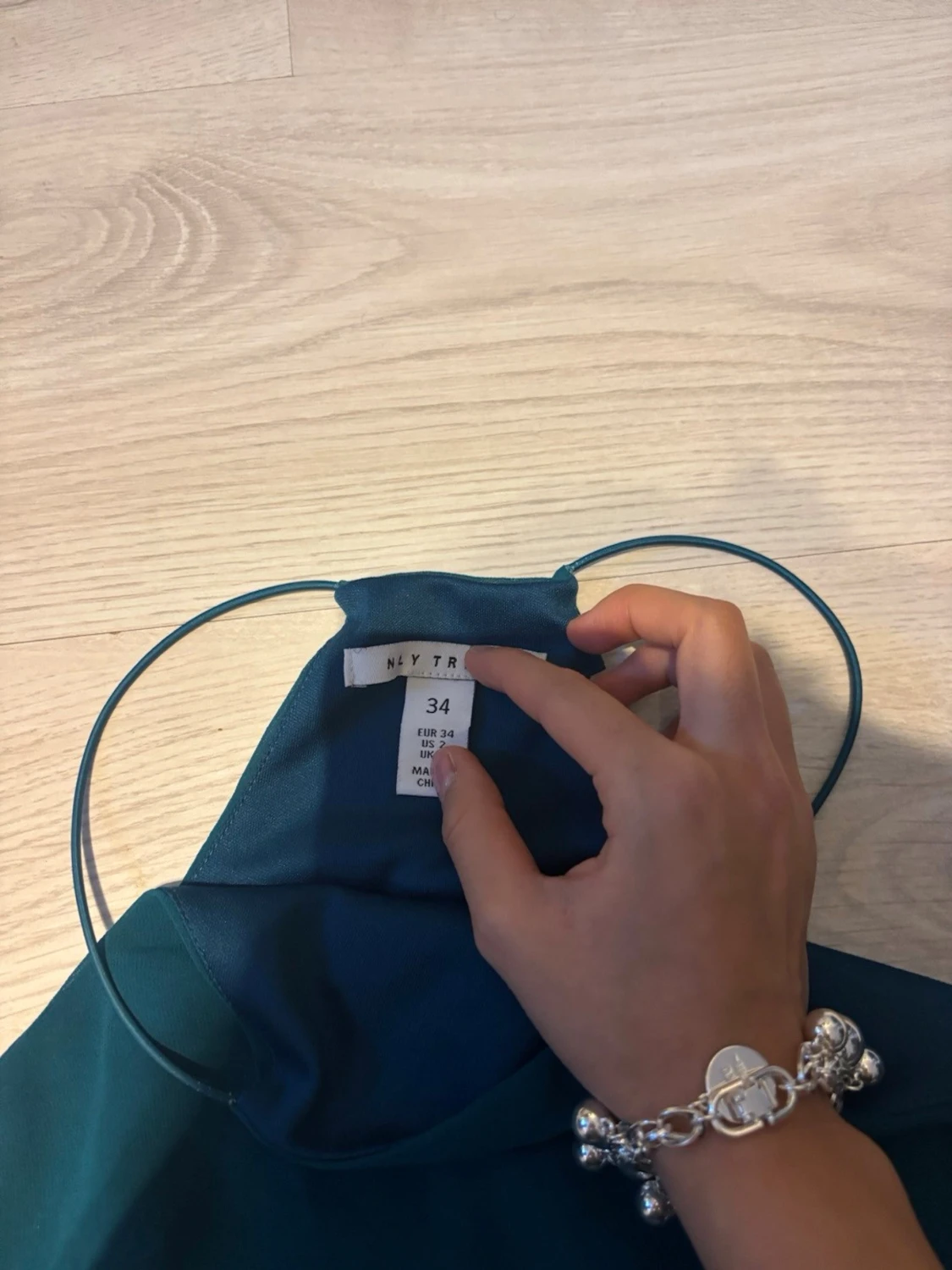 Blå linnetopp från NLY Trend - 2