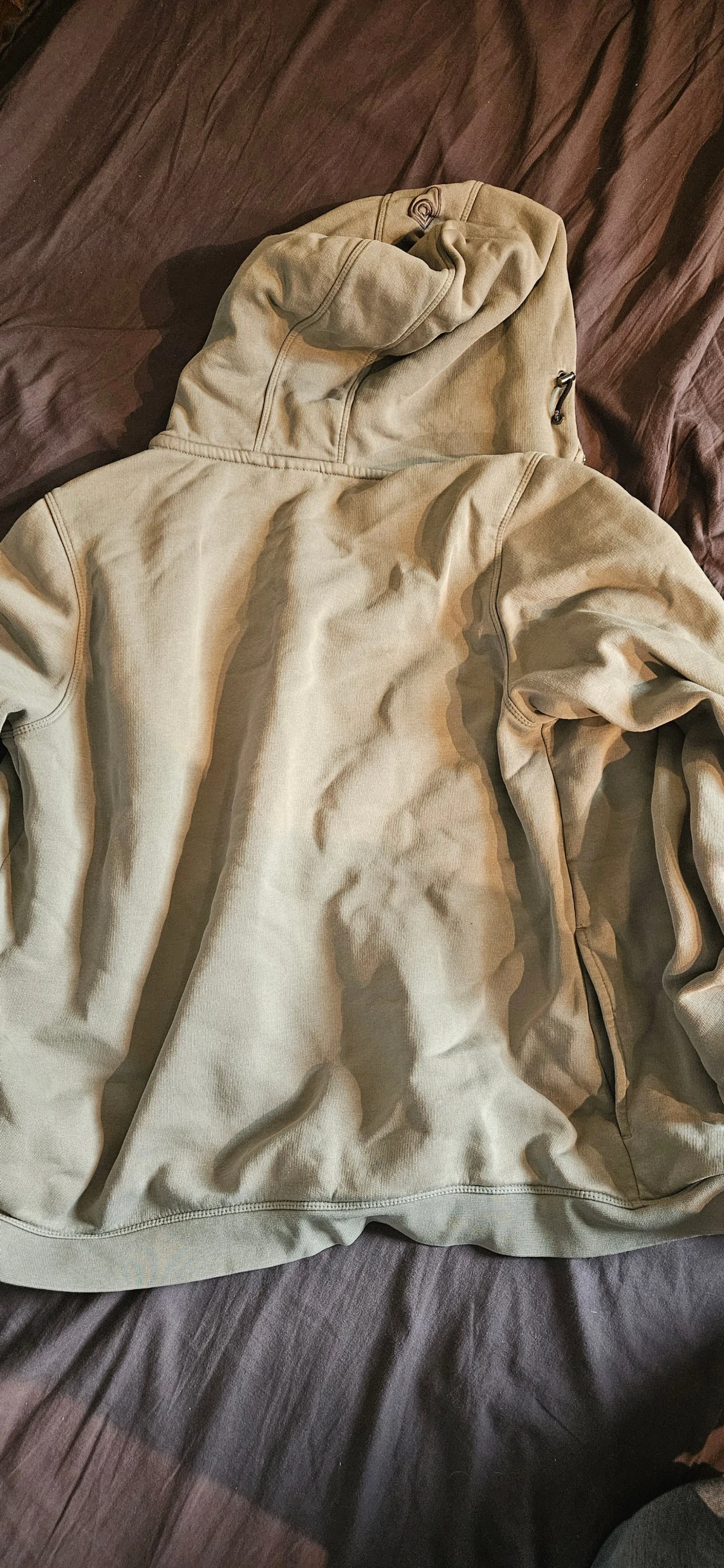 Grön dragkedje hoodie från Sail Racing - 1