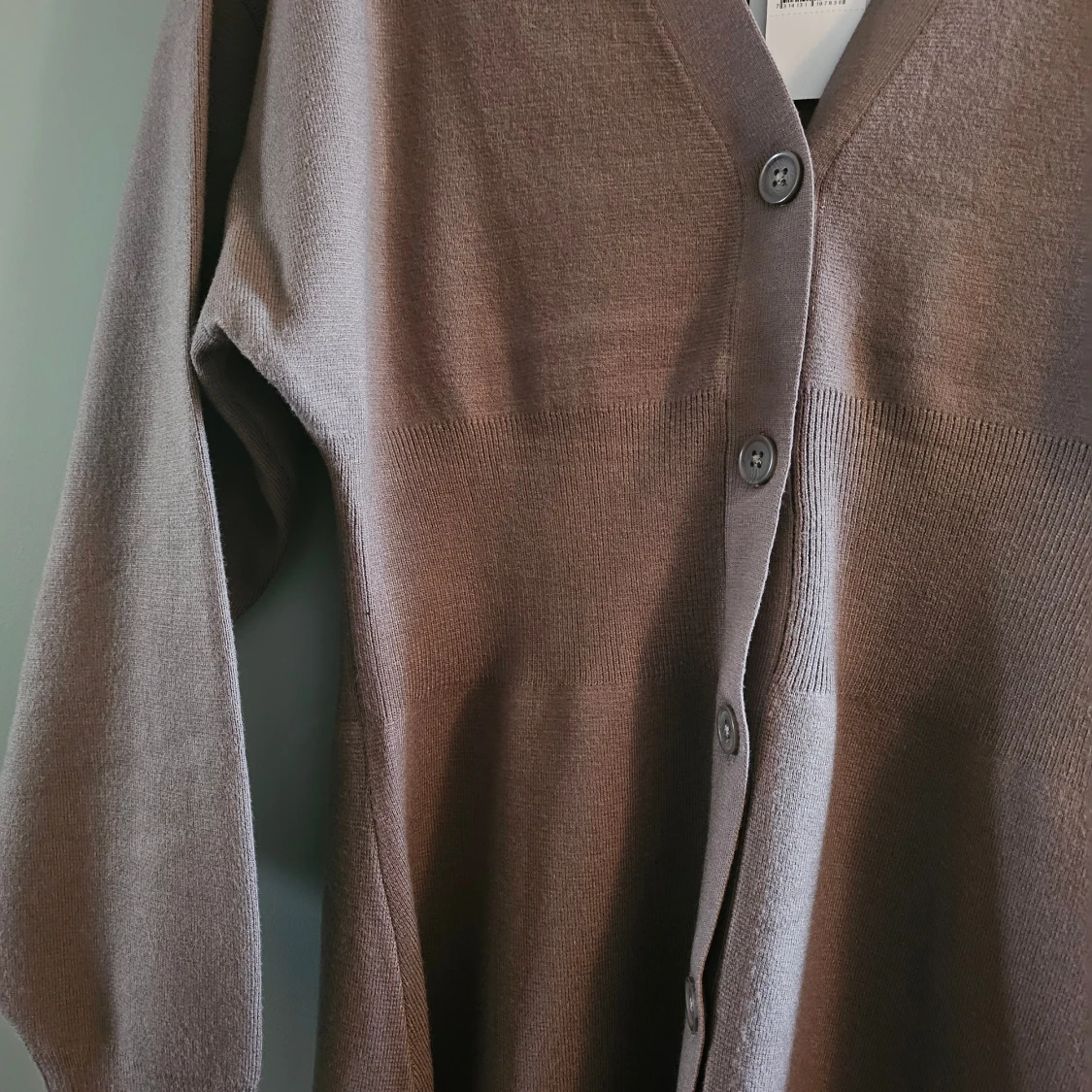 Knitted Button Down Dress - Gina Tricot - 1