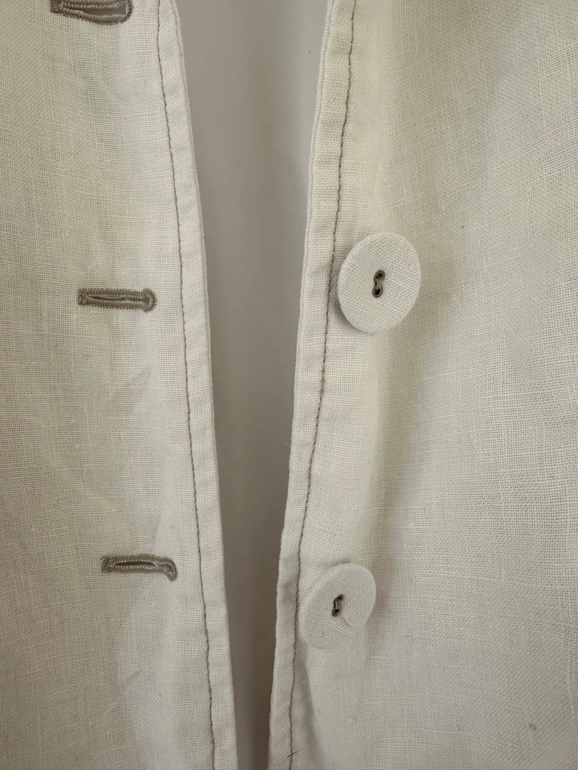 Vit kavaj från Isolde i linne - 3