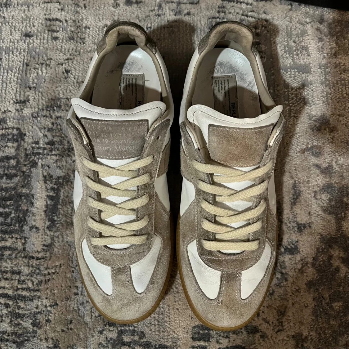 Maison Margiela Replica sneakers beige/vit - 3