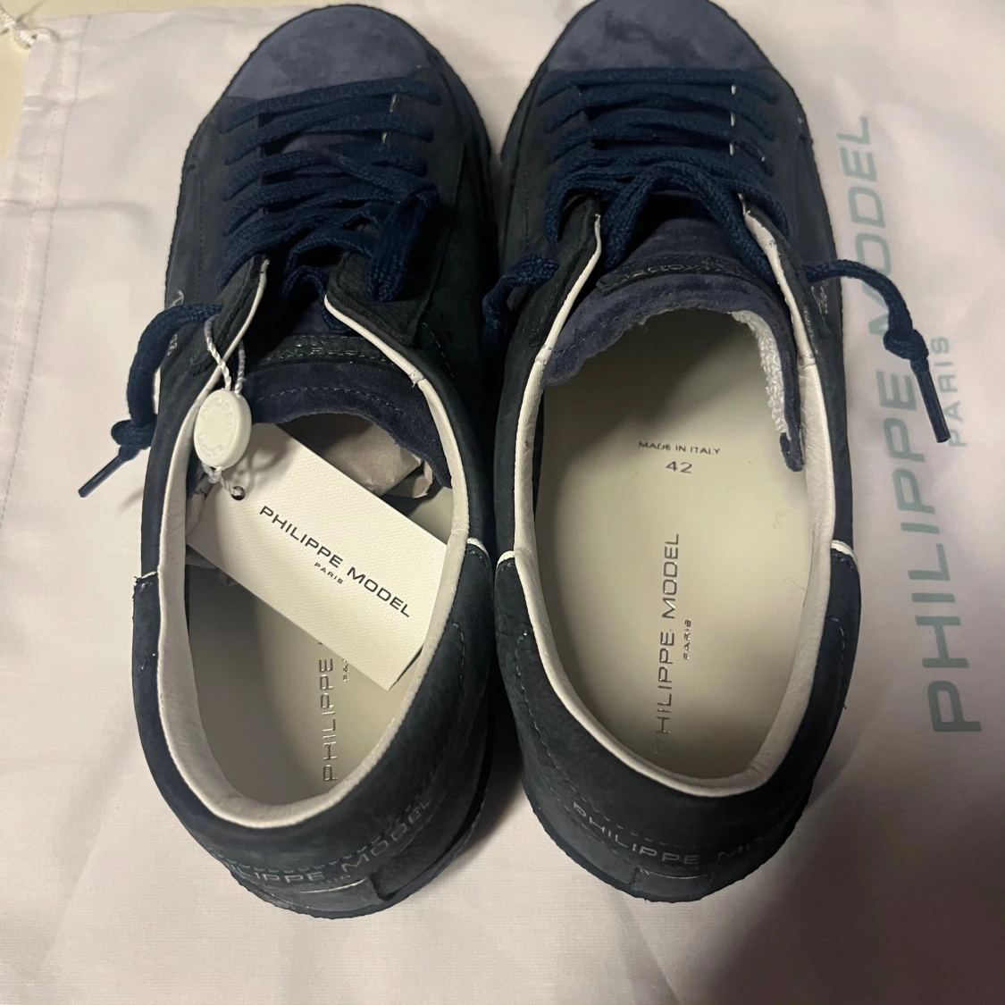 Philippe Model  blå sneakers - 2