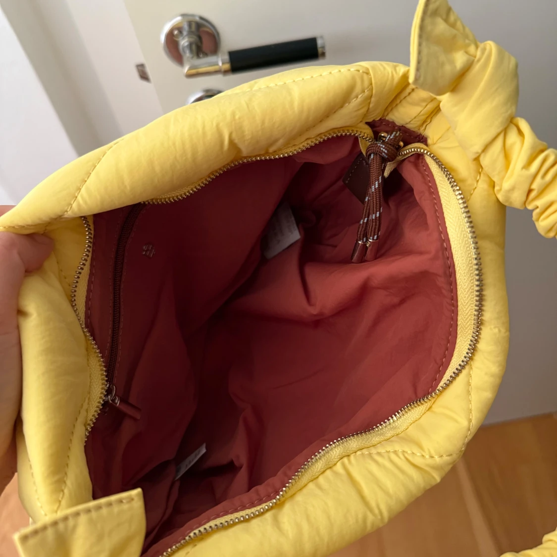Gul quiltad handväska från Beck Söndergaard - 3