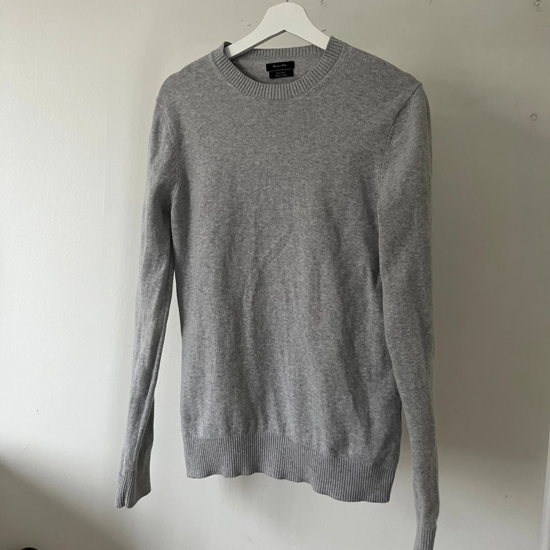 Grå ulltröja från Massimo Dutti