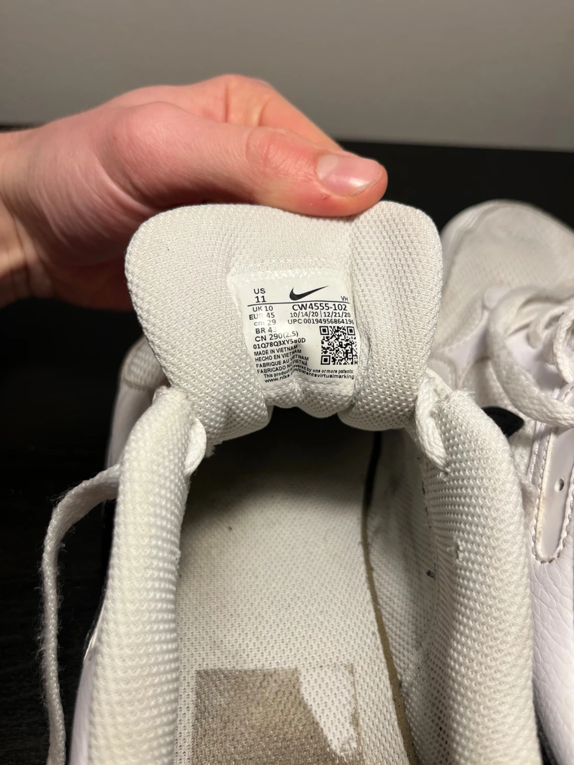 Nike air Max skor vita - 4