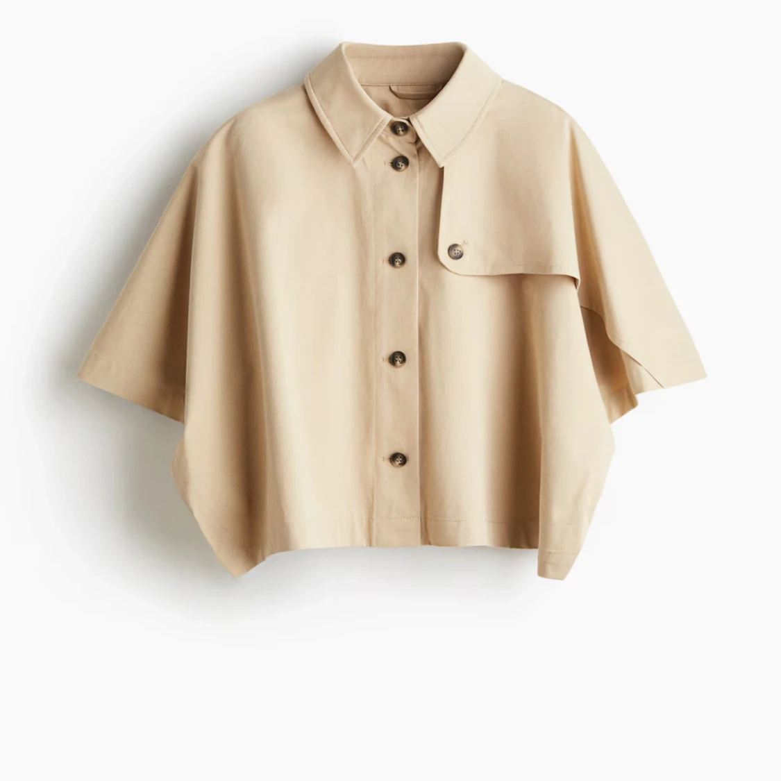 Beige trenchcape - 1