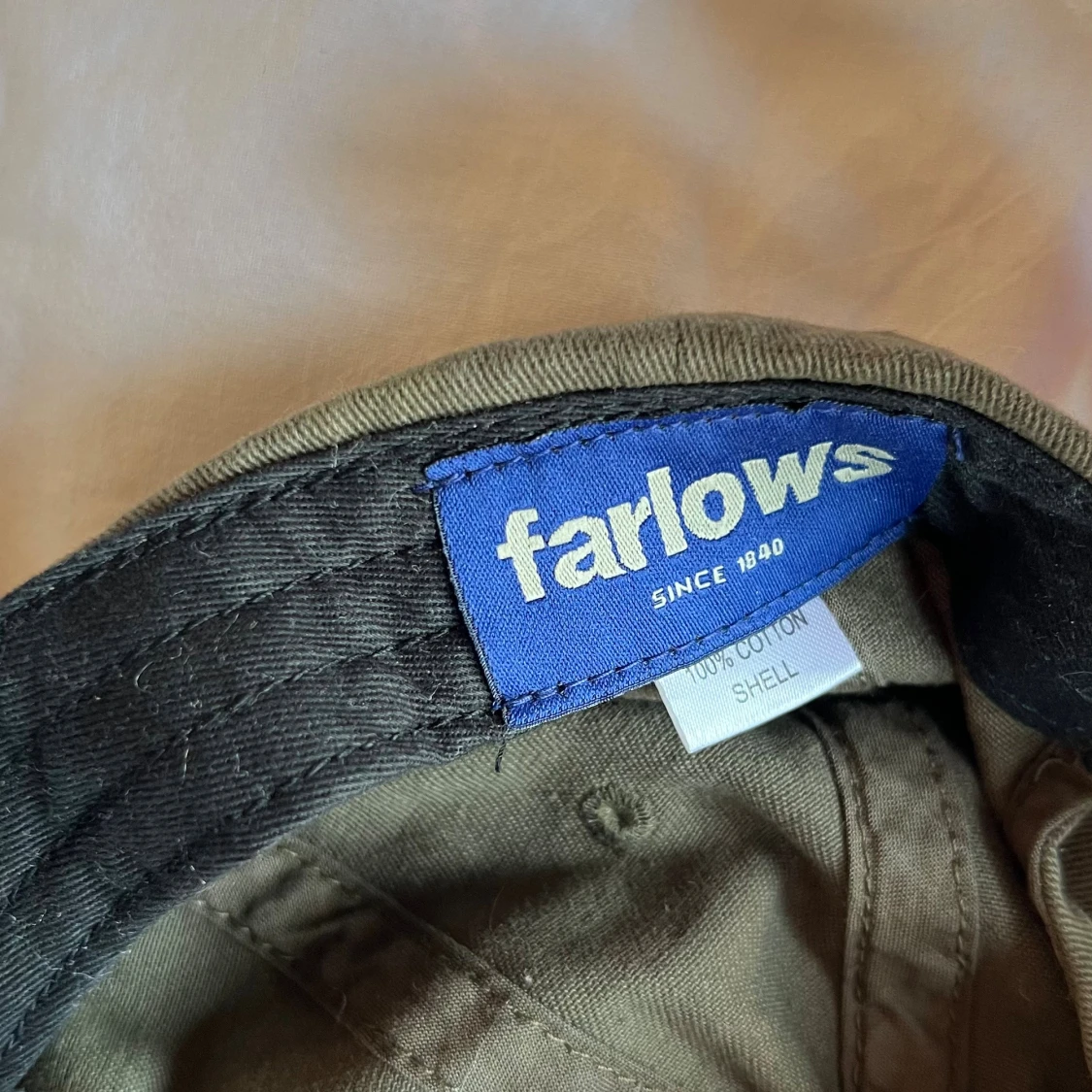 Olivgrön keps från Farlows - 1