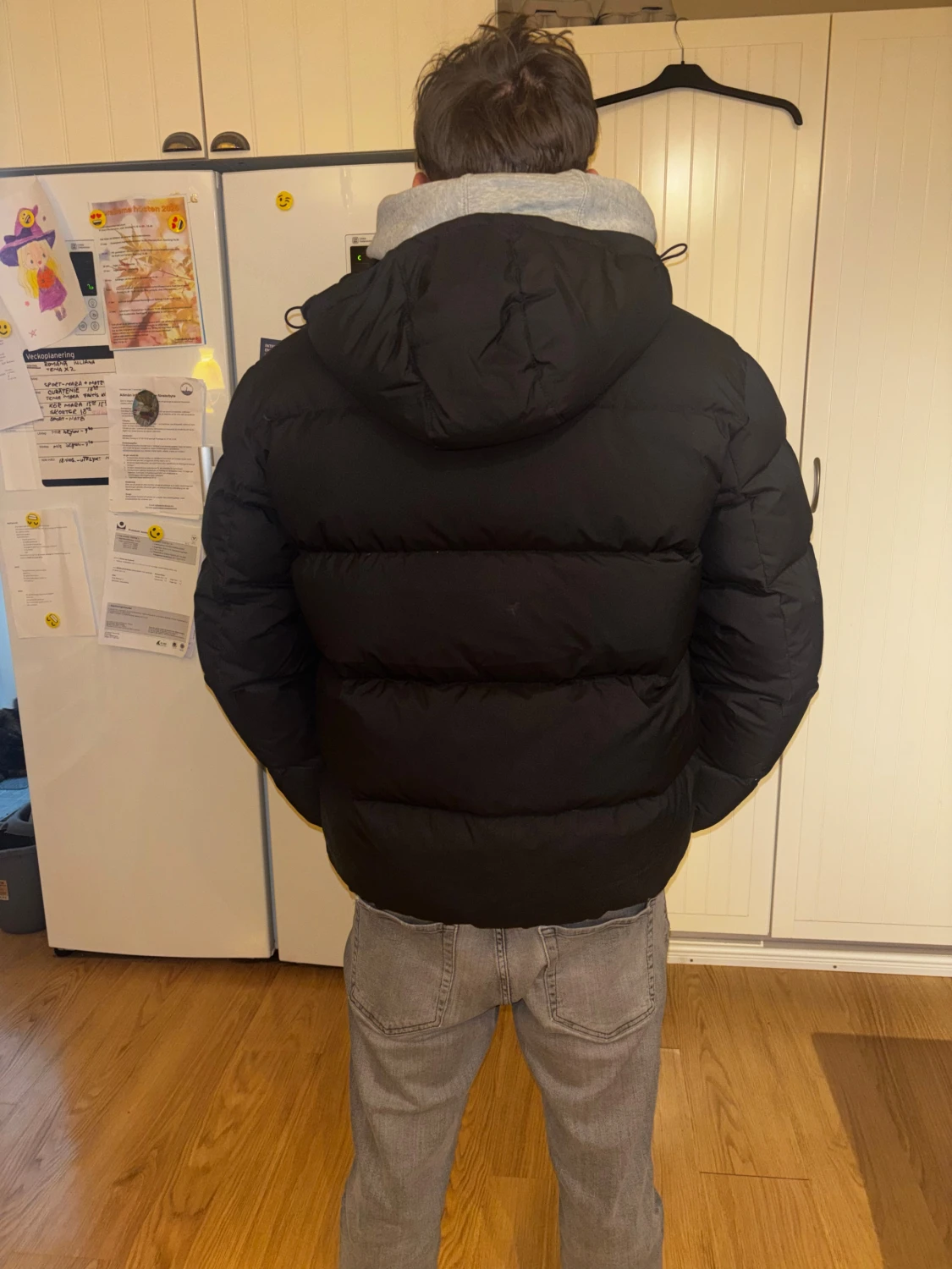 Svart pufferjacka Tommy Jeans M - 2