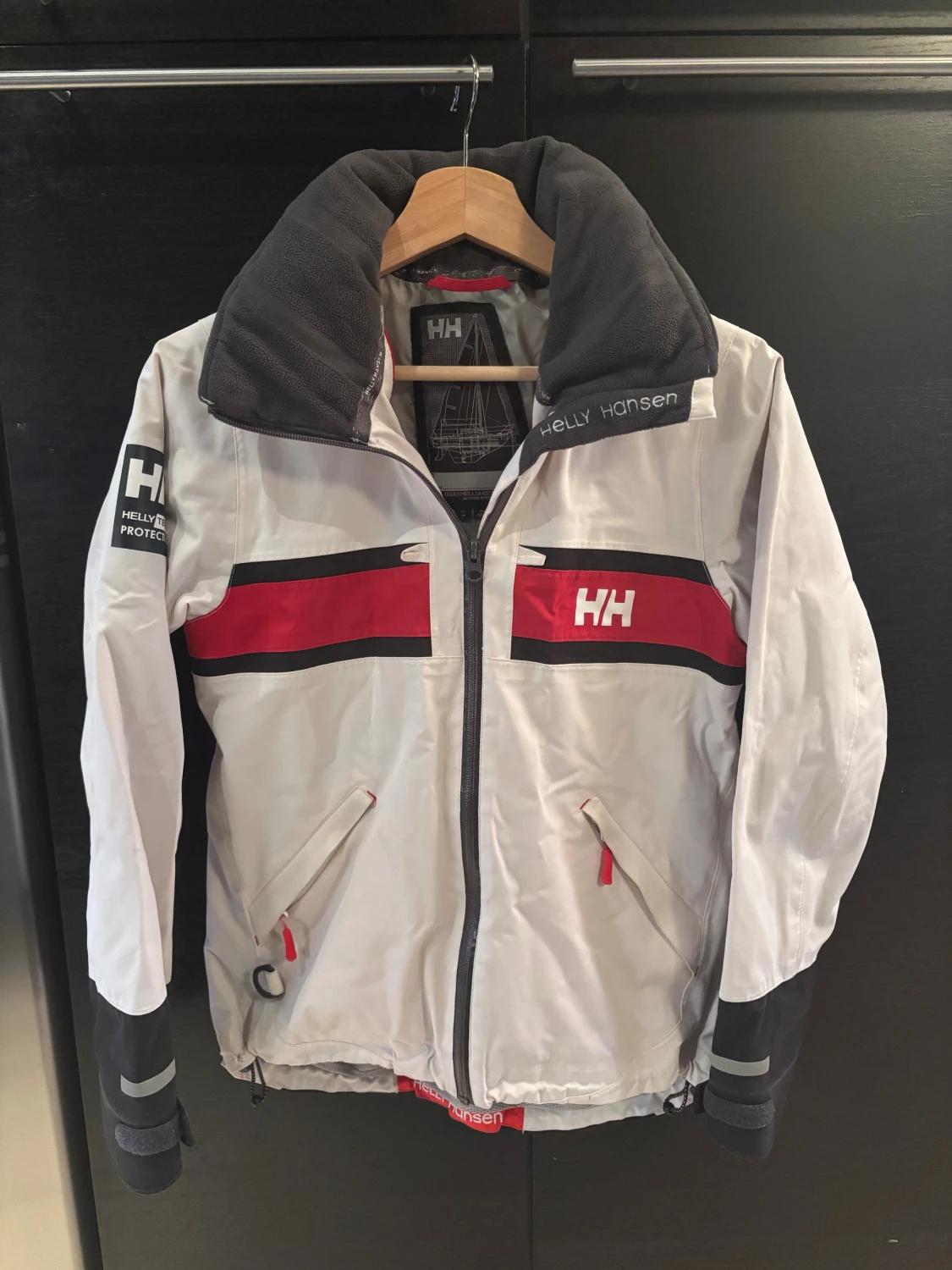 Helly Hansen vit regnjacka  - 1