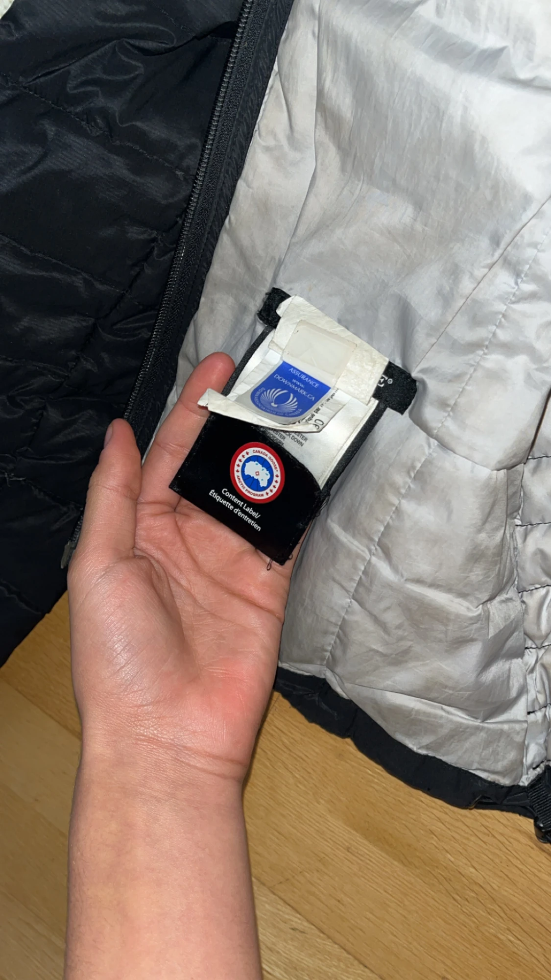 Svart dunjacka från Canada Goose - 5