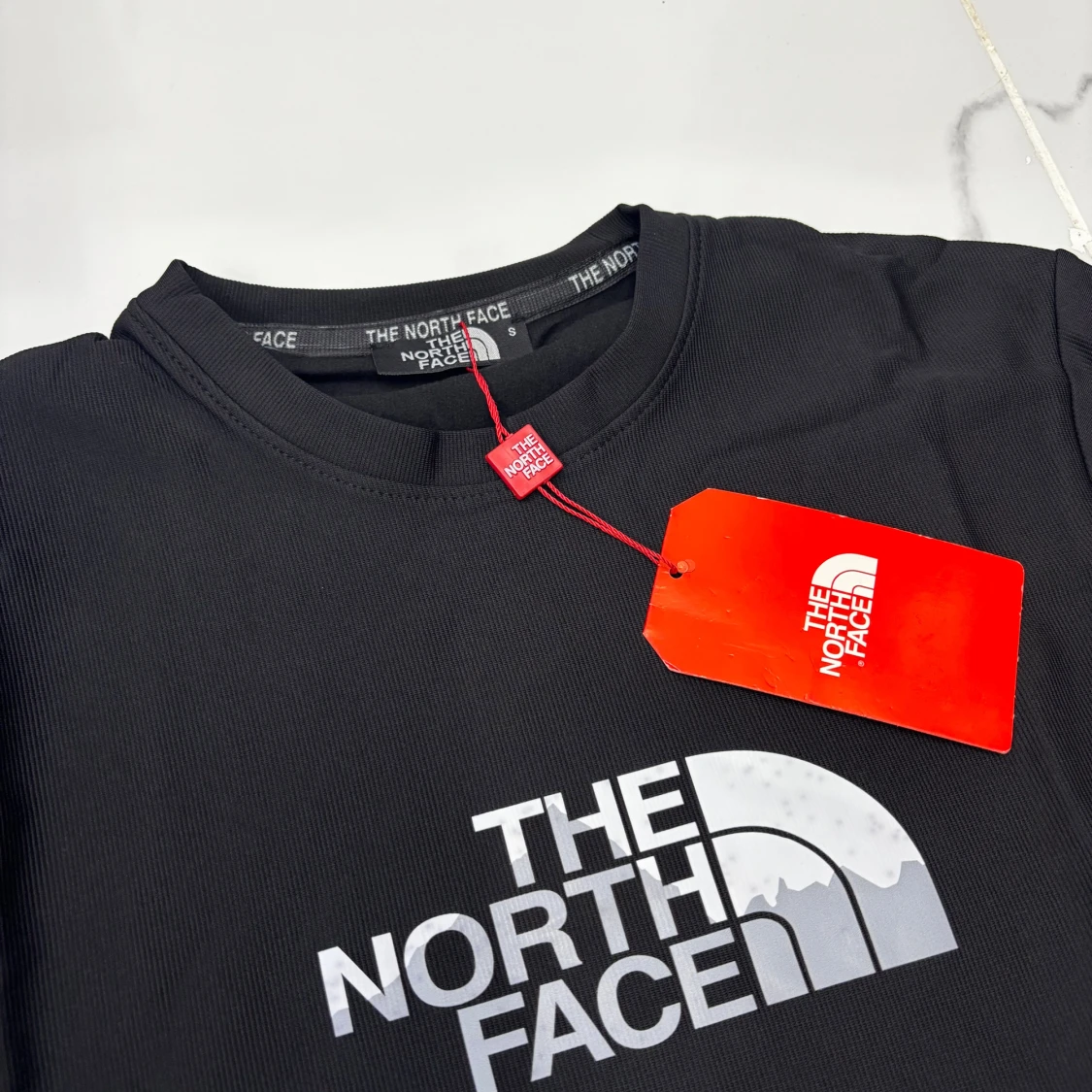 Svart långärmad tröja The North Face - 4