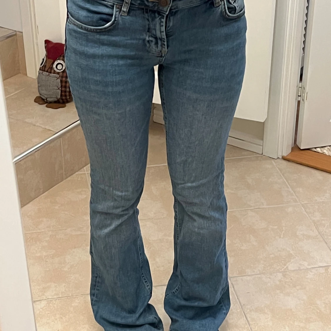 Lågmidjade jeans  - 1