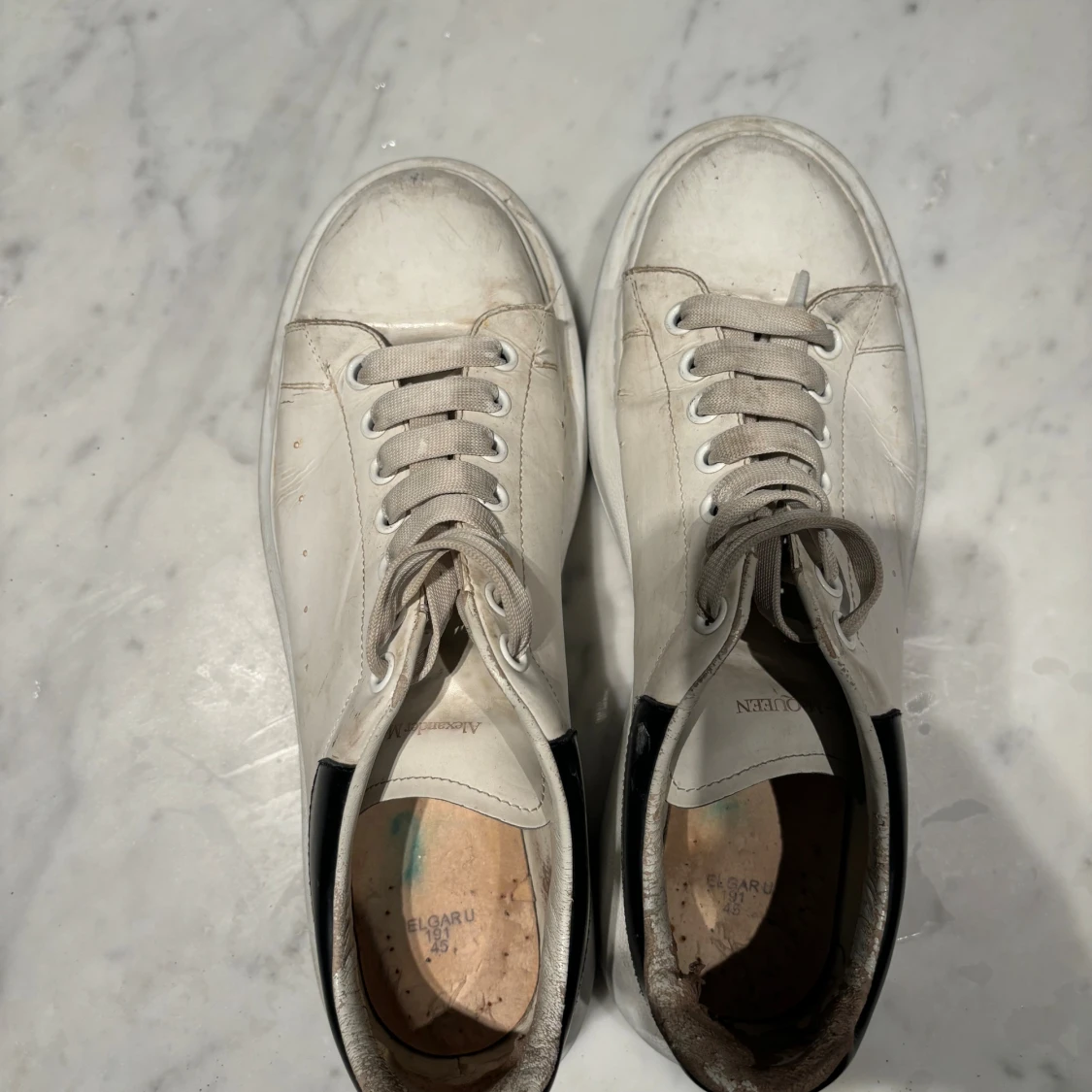 Alexander McQueen vita sneakers - 1