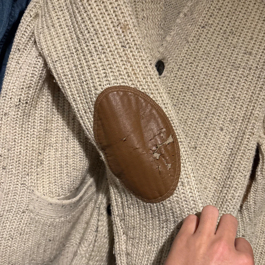 Stickad cardigan - 3