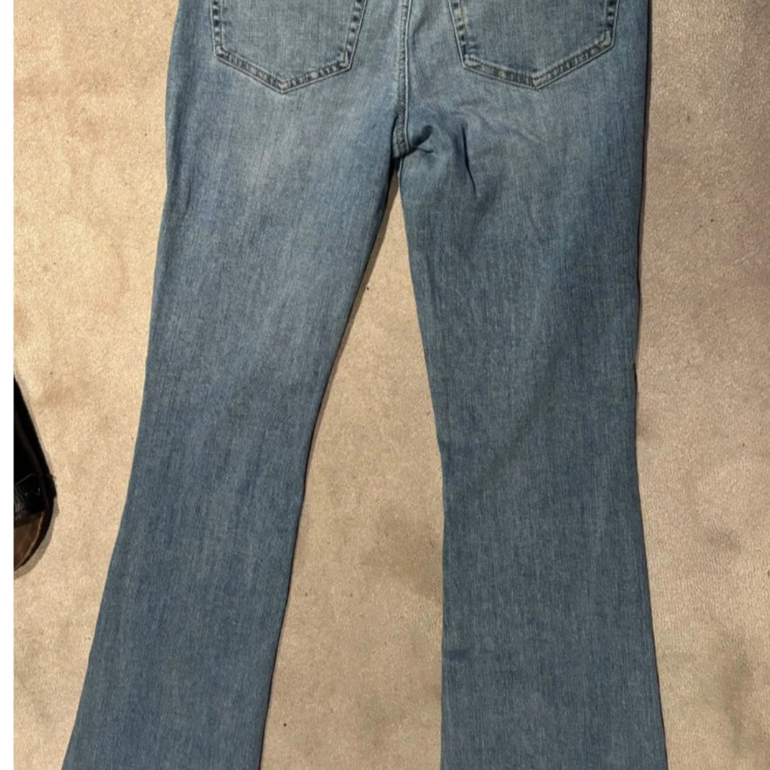 Blå bootcut jeans från Diesel W26 - 4