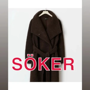 Brun teddyrock med bälte - Söker denna kappa i storlek xs