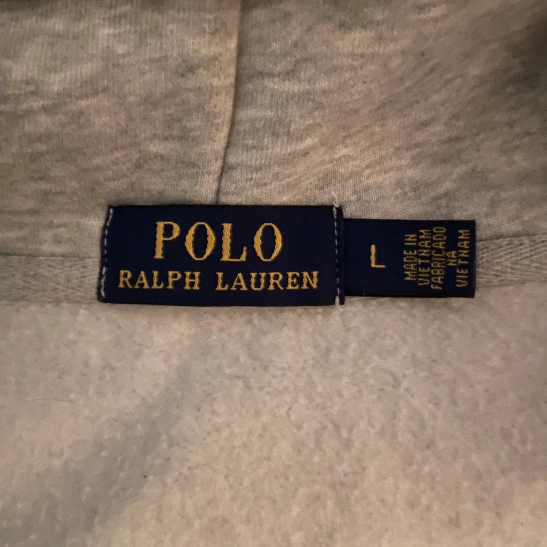 Grå hoodie från Polo Ralph Lauren - 2