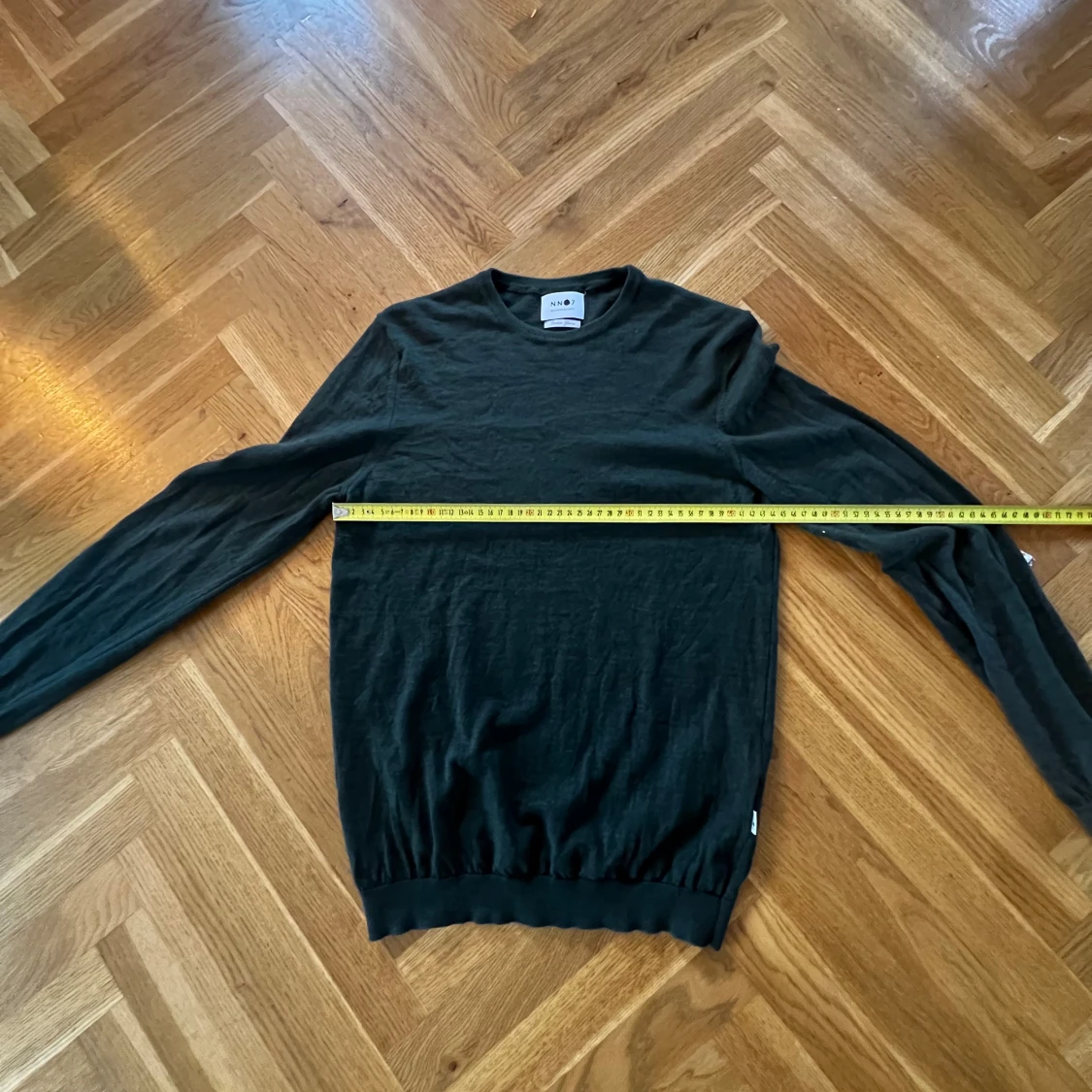 Mörkgrön merino ull tröja från NN07 - 1