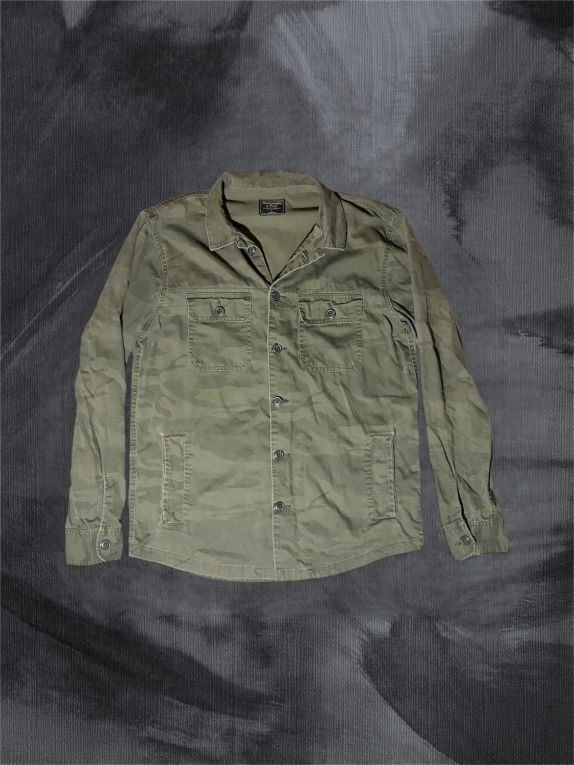 Camouflage overshirt från Abercrombie - 4