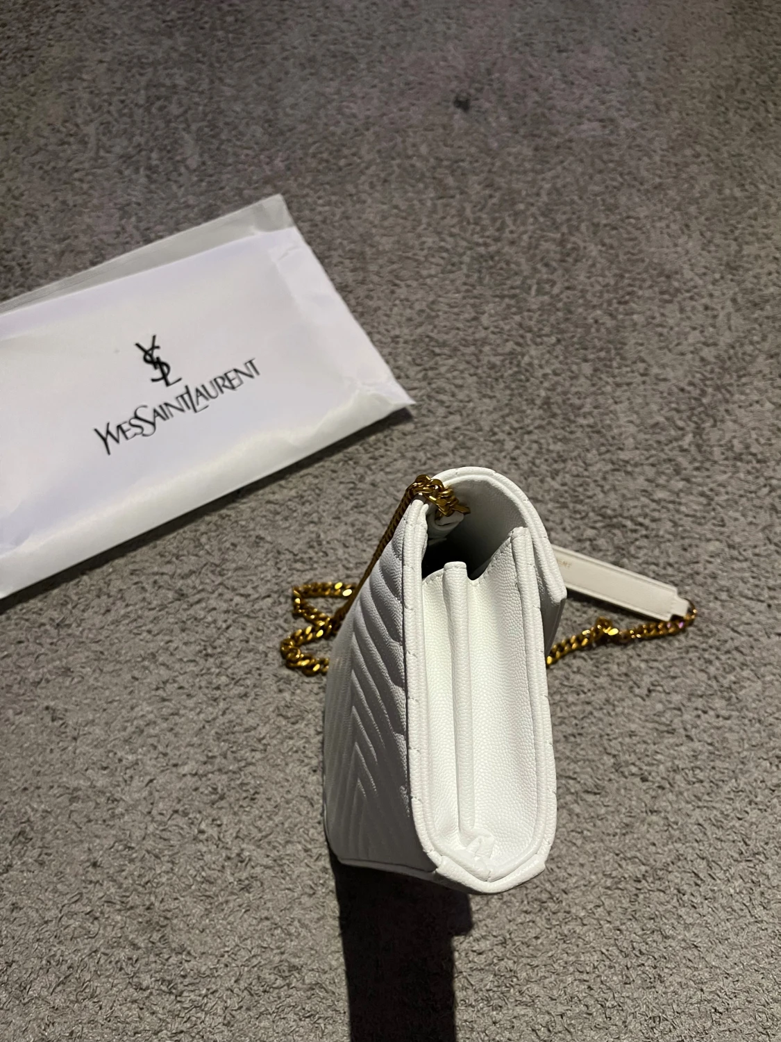 Saint Laurent Envelope Chain Wallet - 5