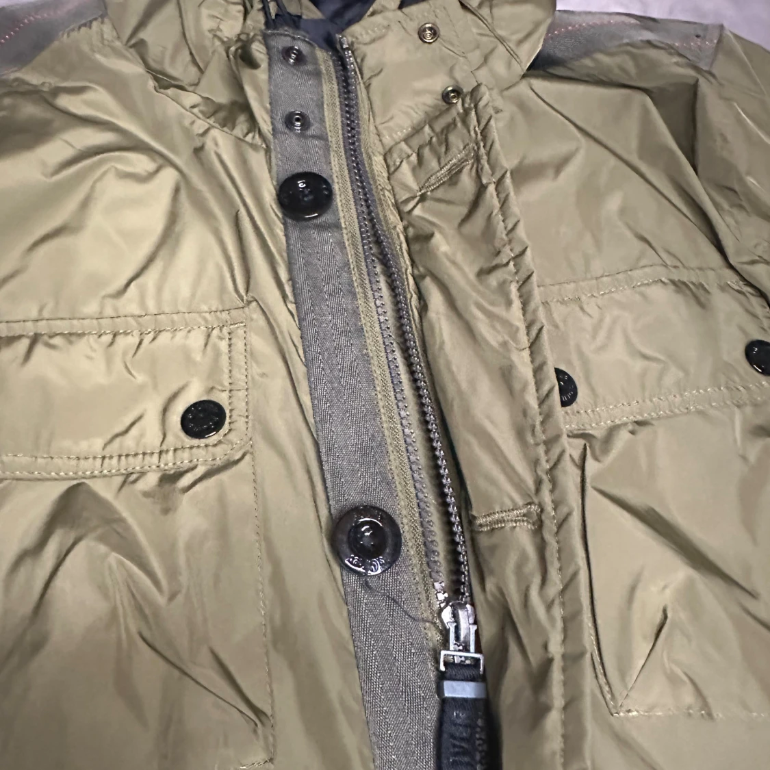 Militär grön field jacket  - 2